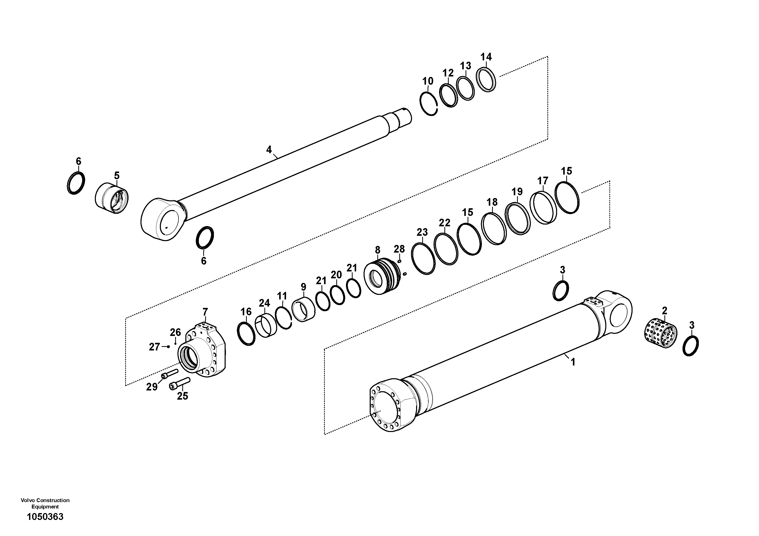 Fuel miser valve VOE14717233 VOLVO