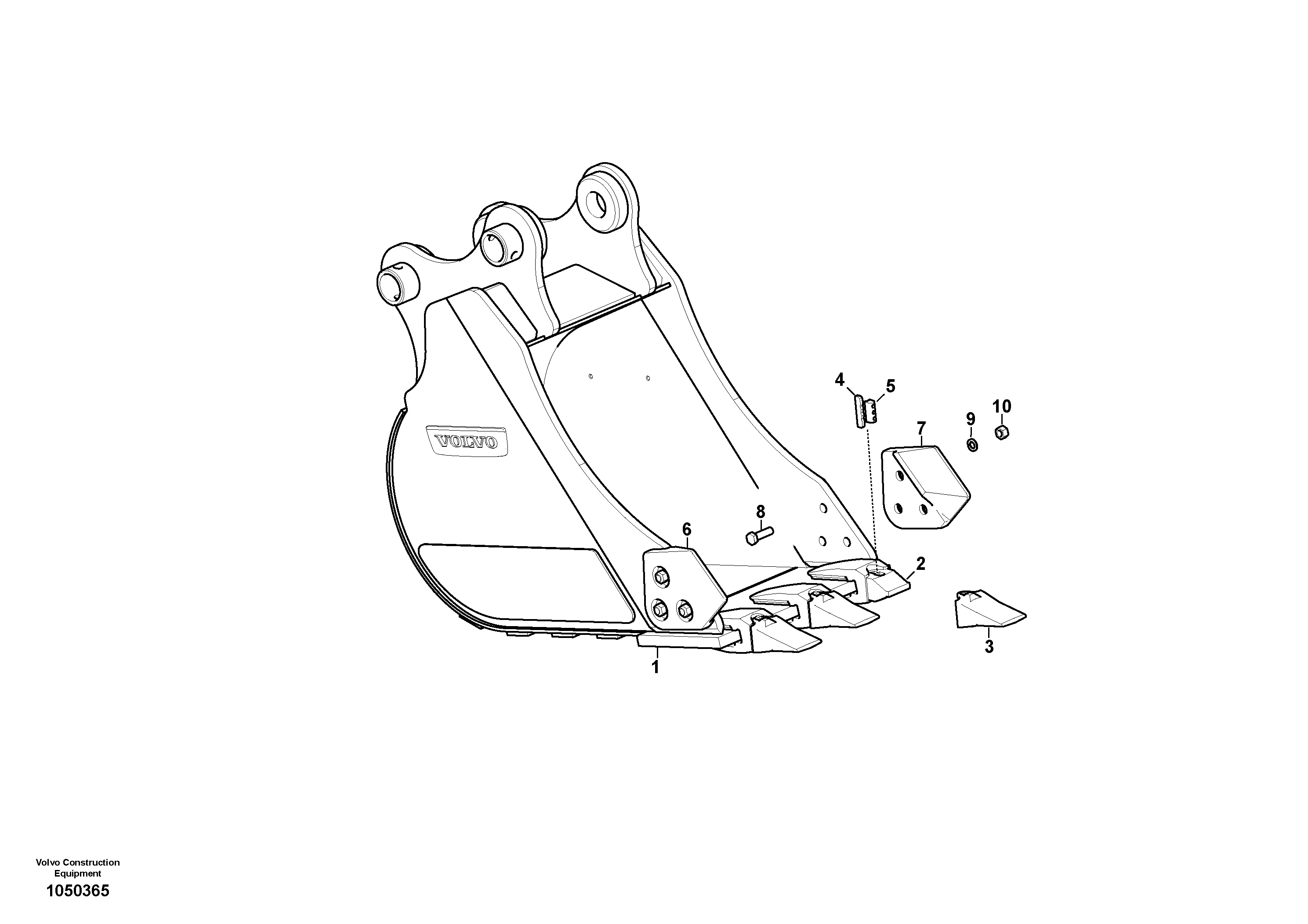 Cutting edge VOE14715006 VOLVO