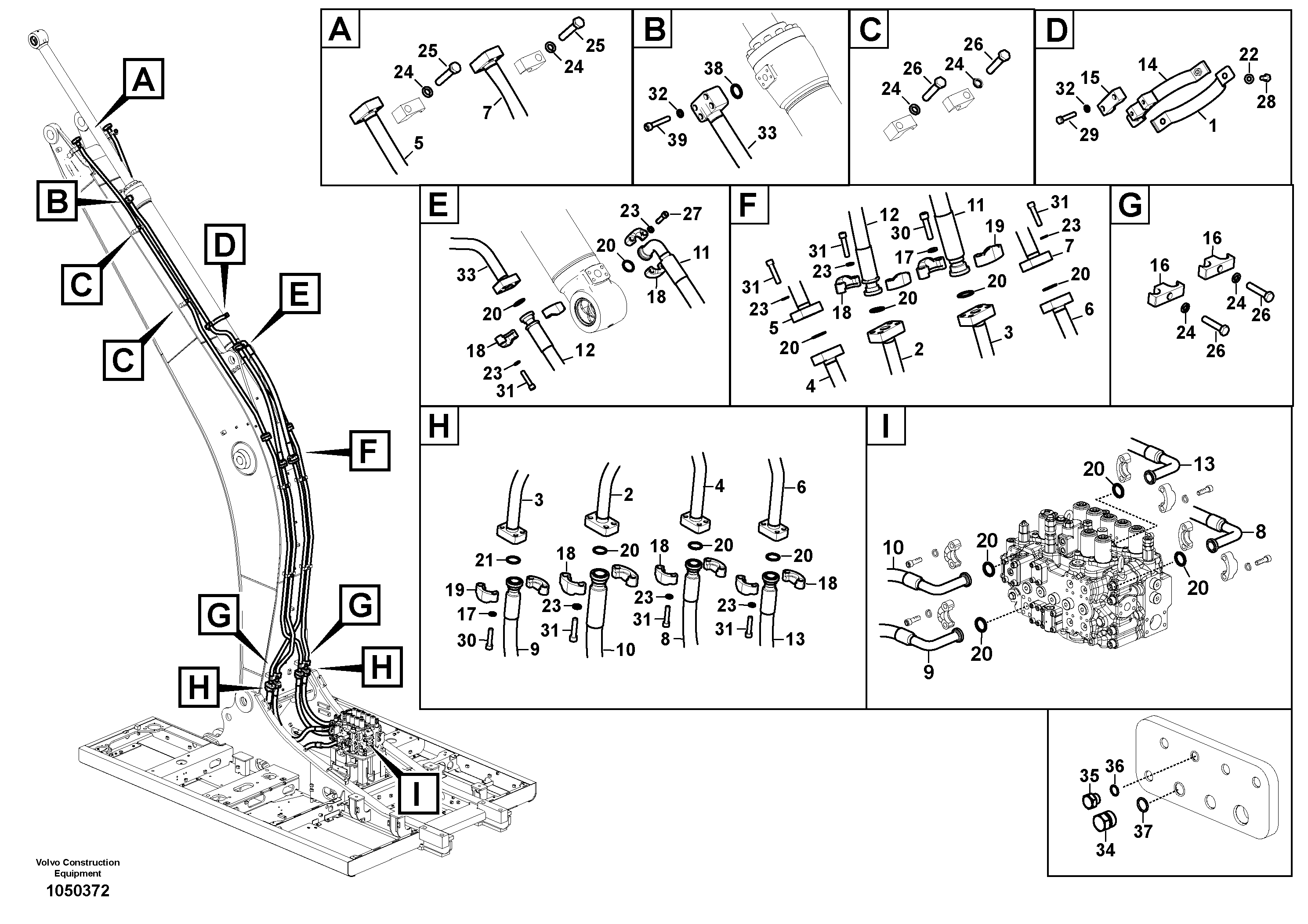 Timing gear casing VOE14700897 VOLVO
