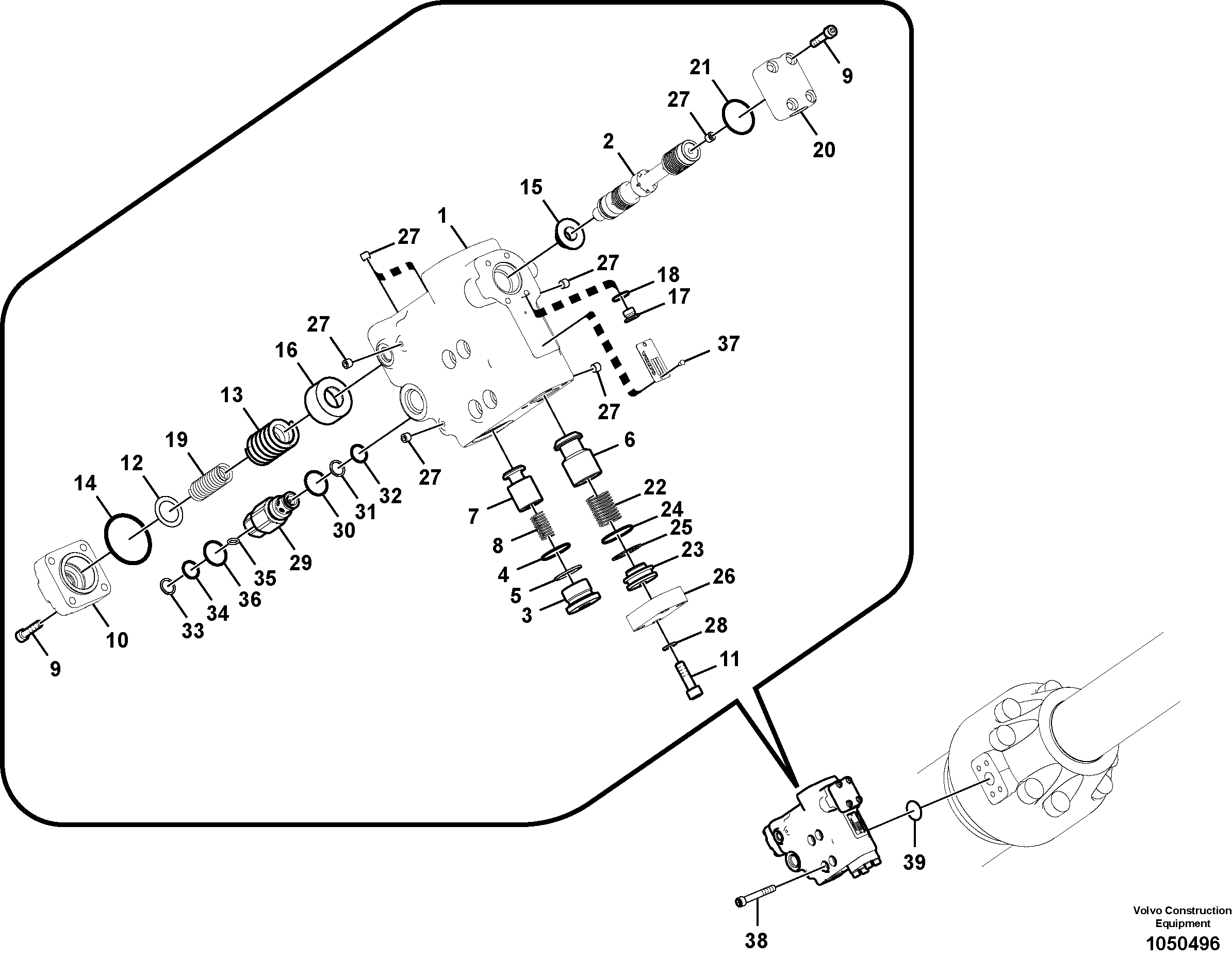 Приборы RM/VOE14640510 VOLVO