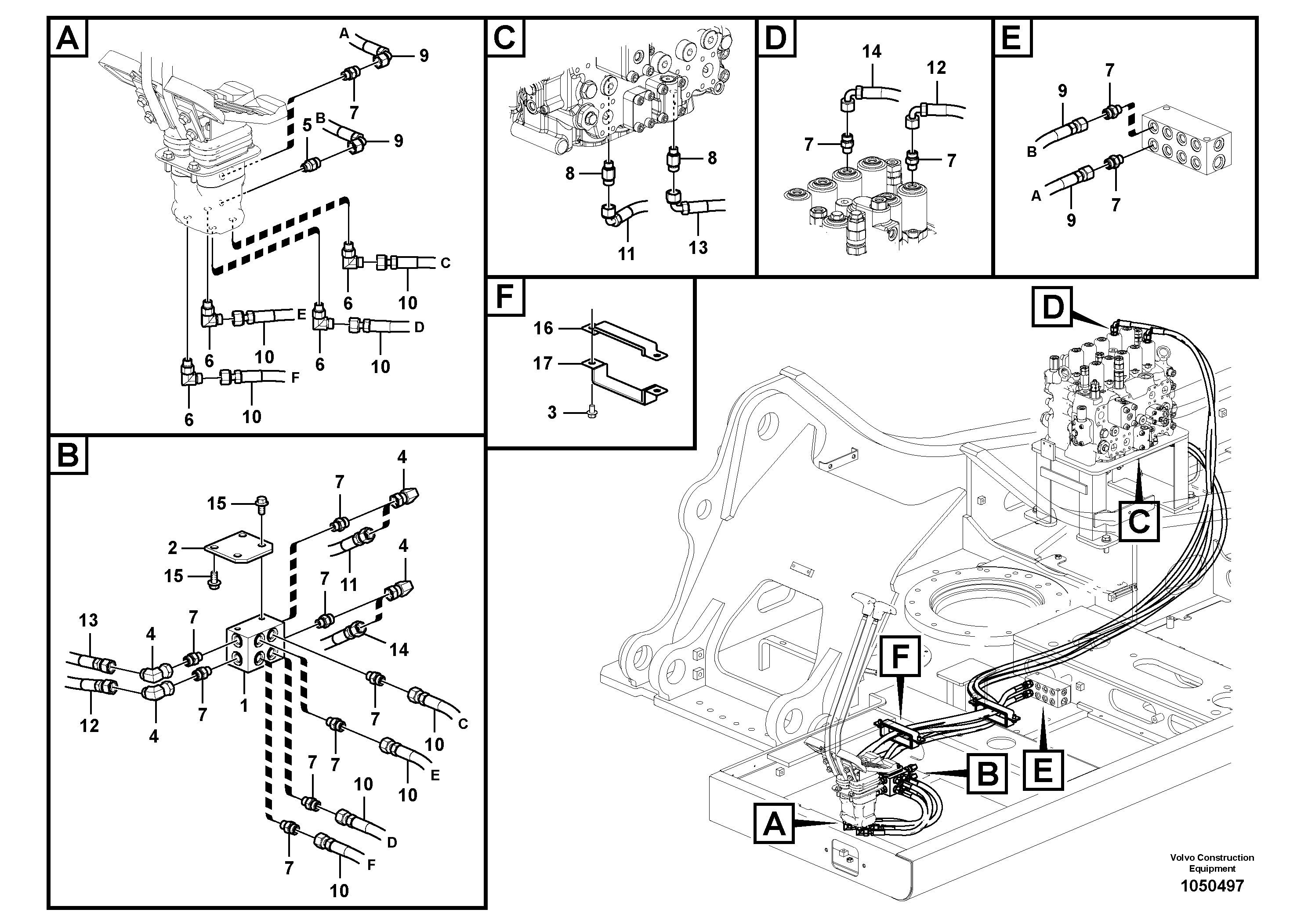 Timing gear casing VOE15167159 VOLVO