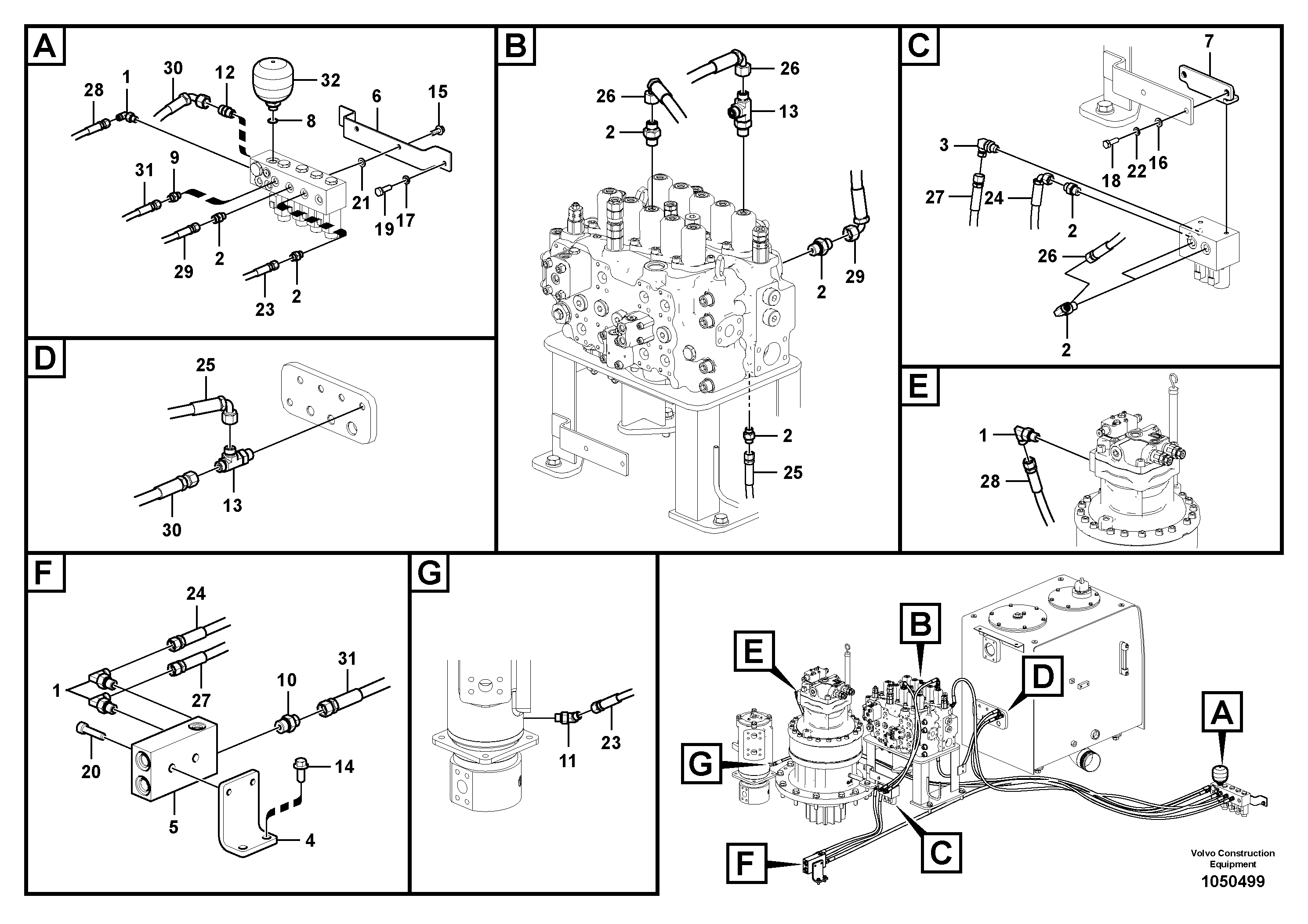Bracket VOE14615823 VOLVO