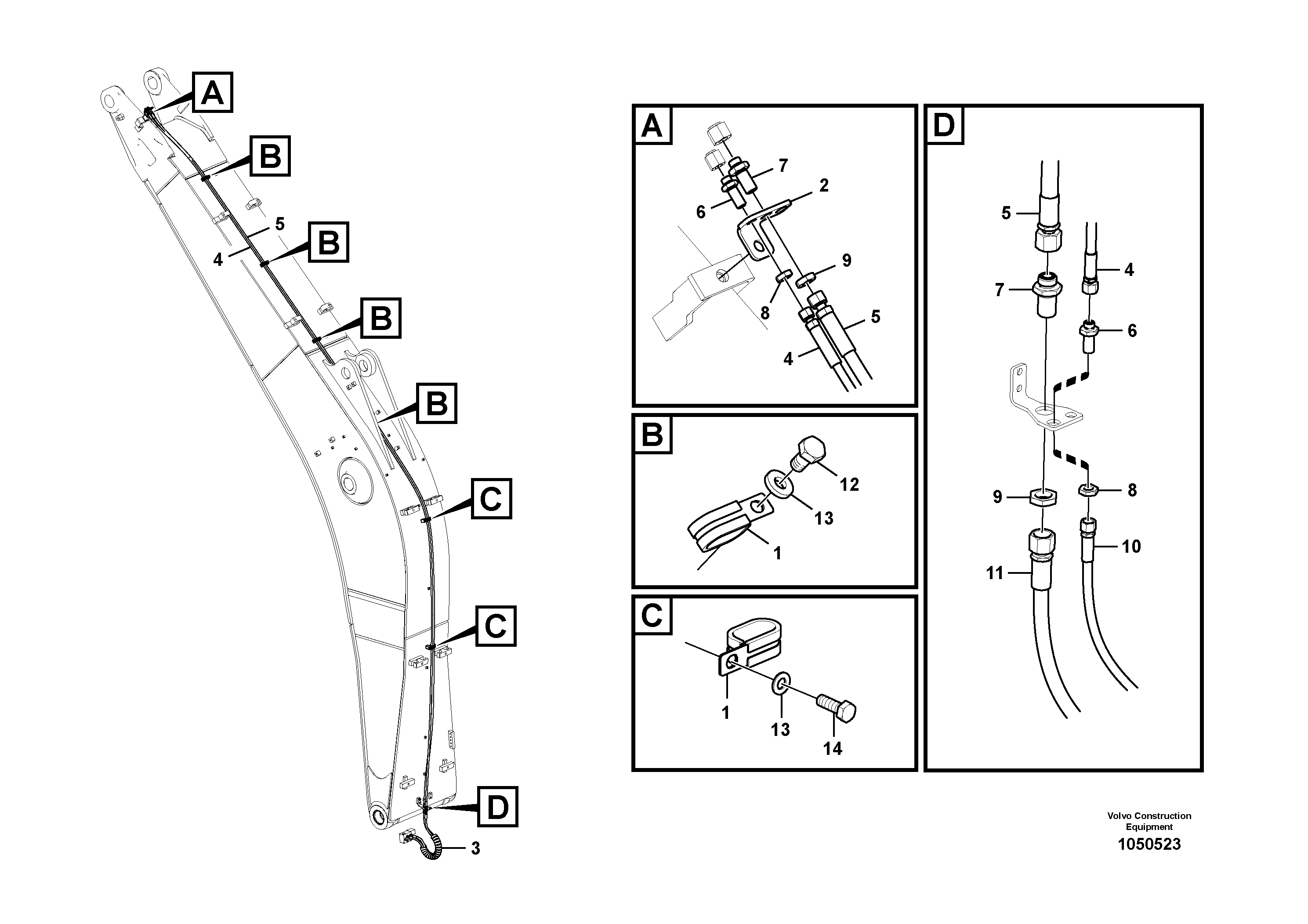 Timing gear casing VOE15800302 VOLVO