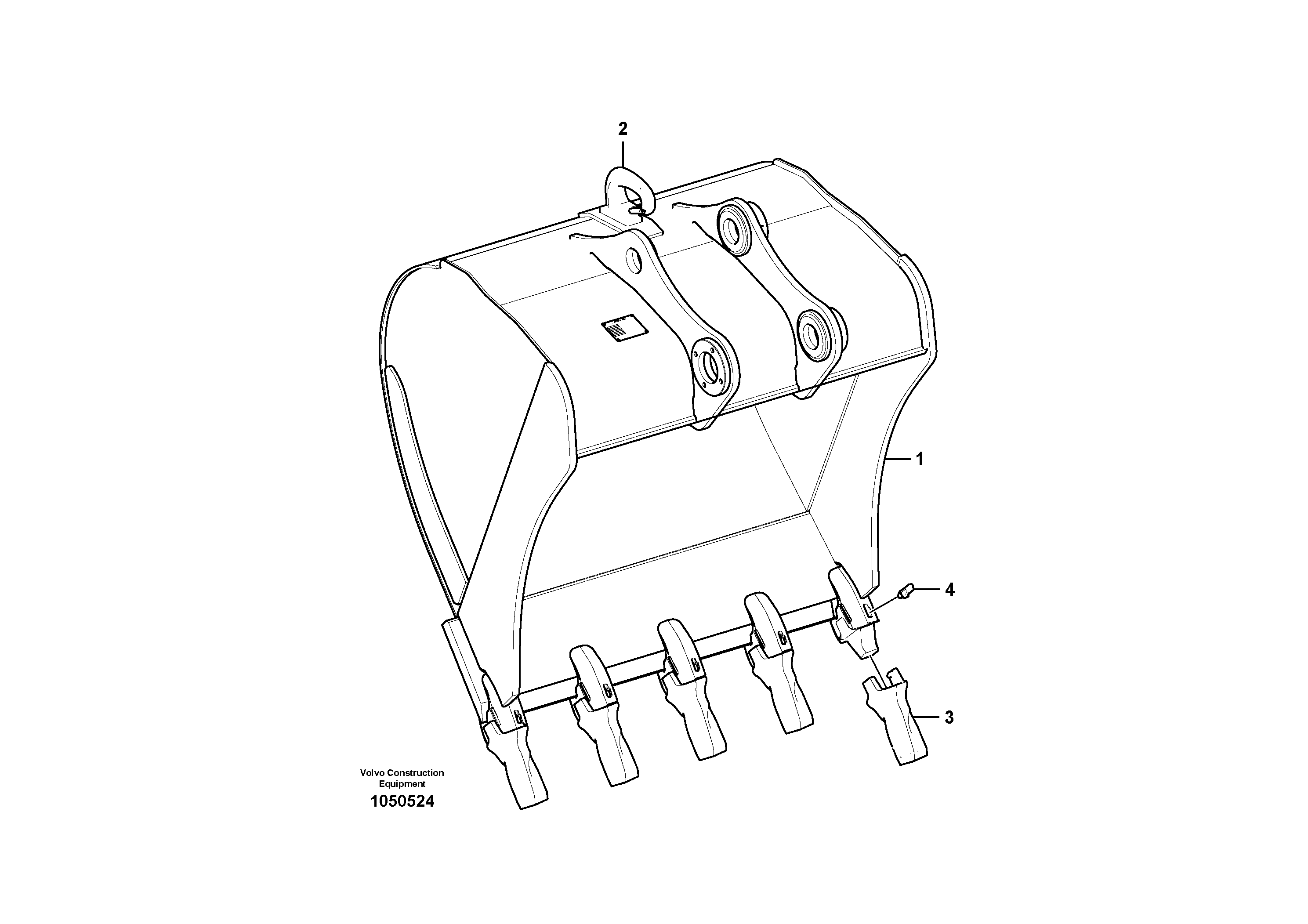 Bucket VOE14629936 VOLVO