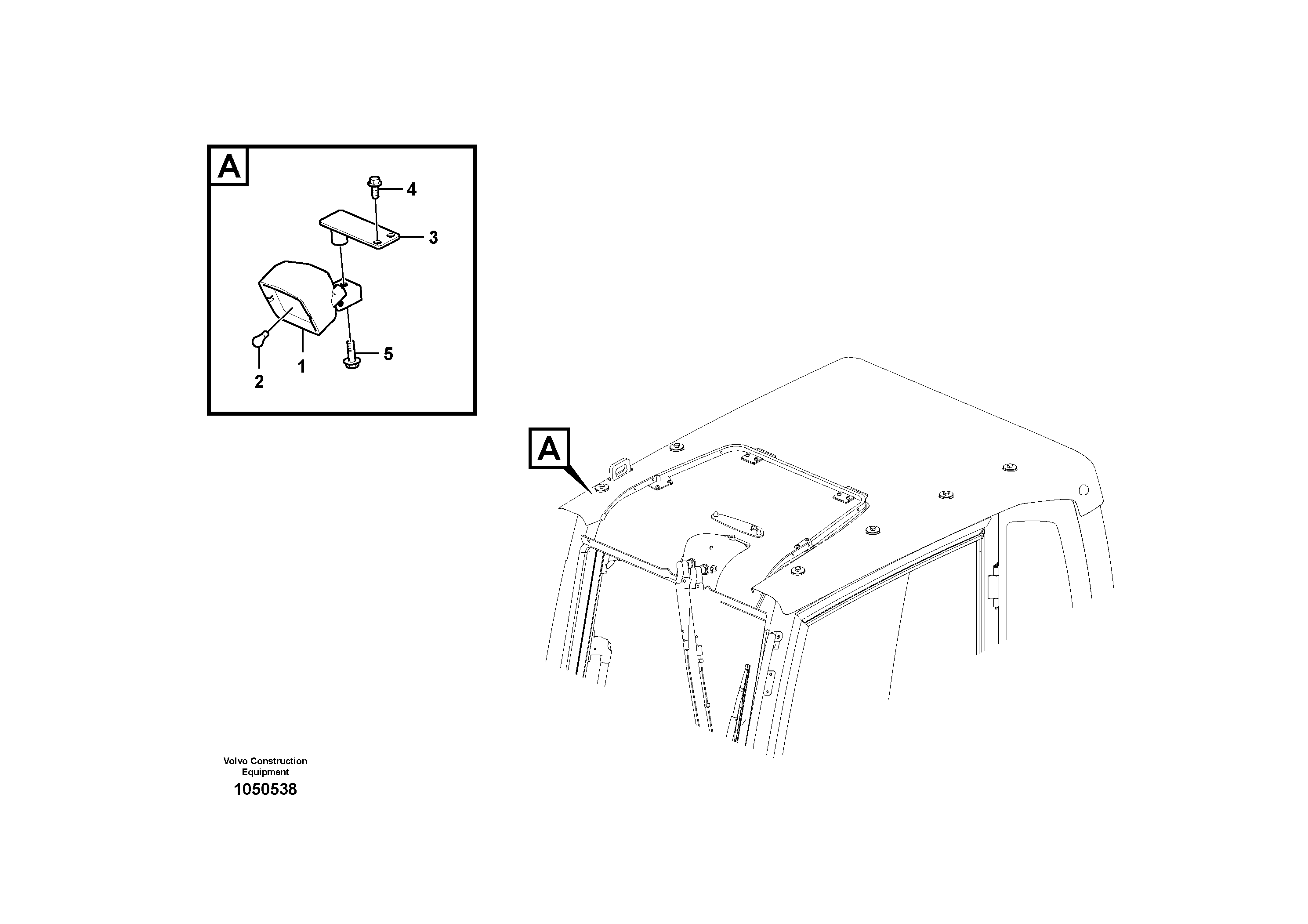 Seat frame VOE14624238 VOLVO