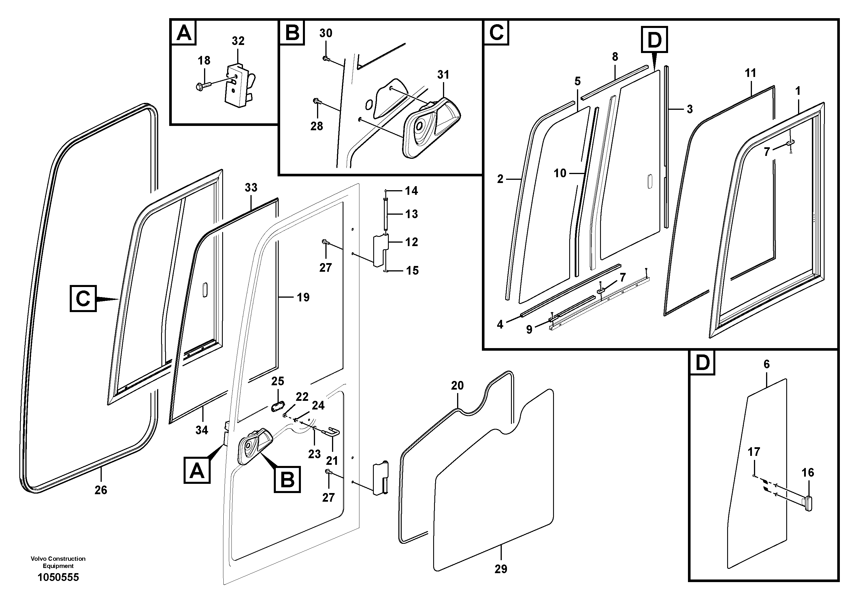 Edge Iron VOE14699965 VOLVO