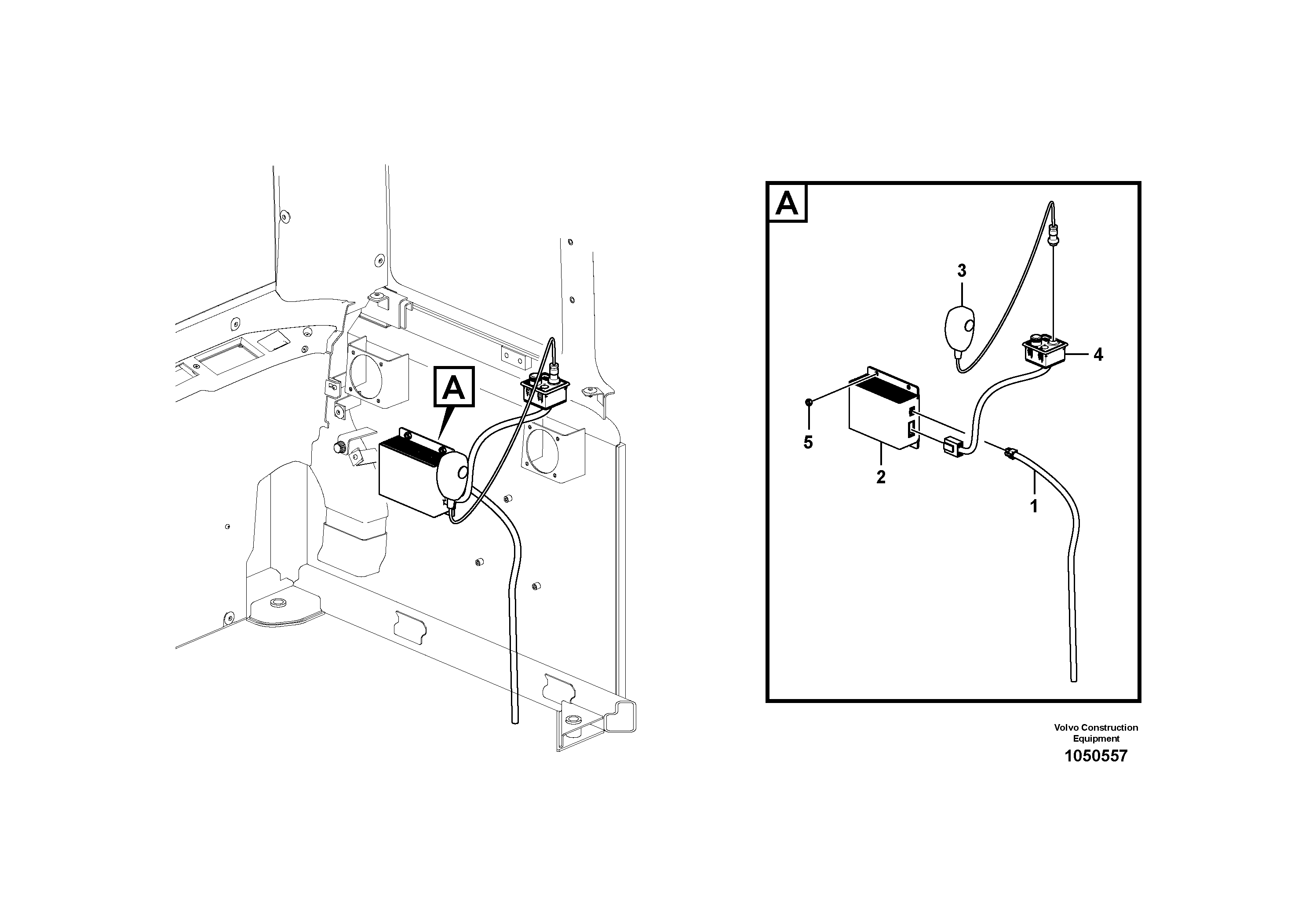Support Leg VOE14667014 VOLVO