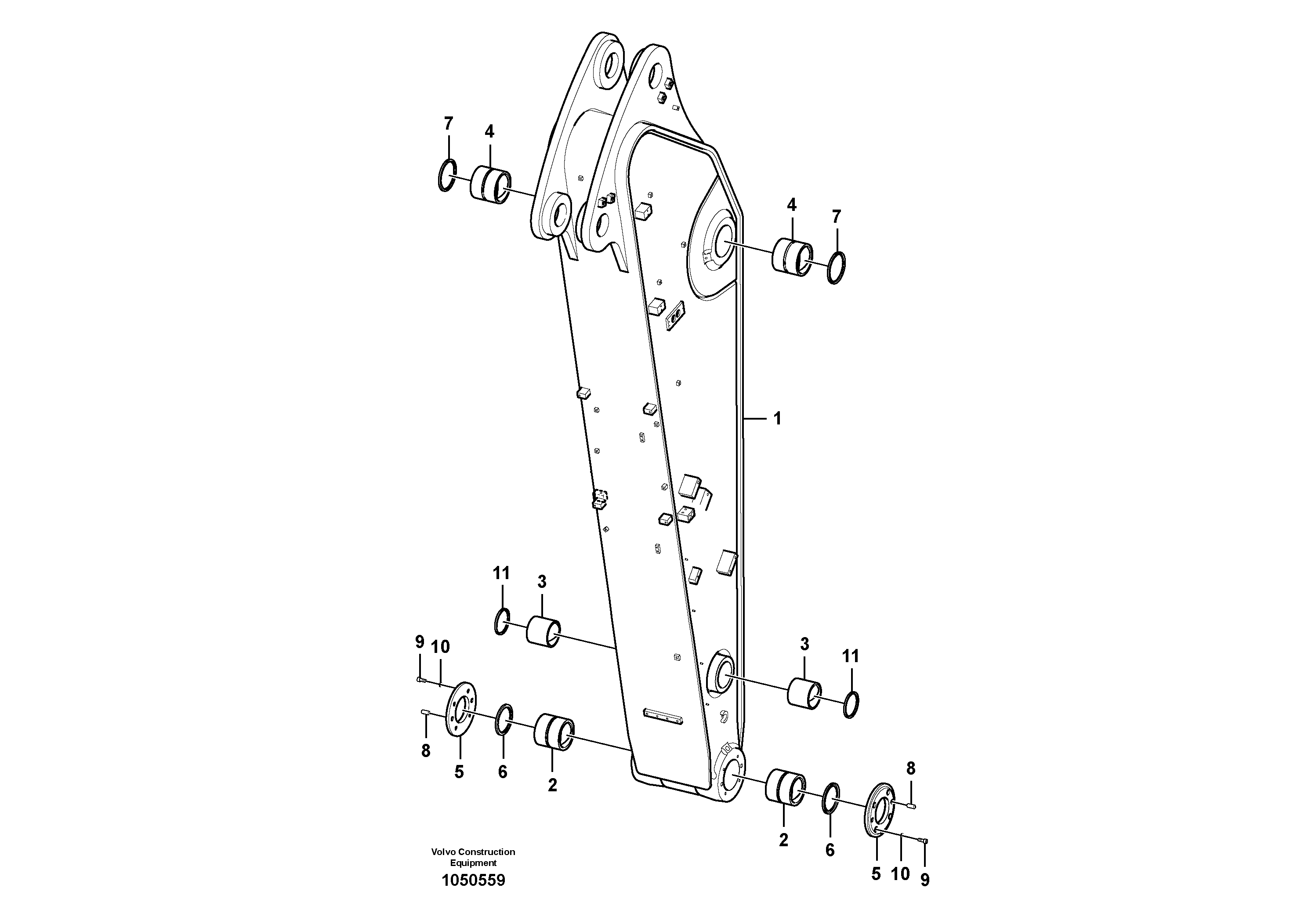Altntr Housing VOE14668253 VOLVO