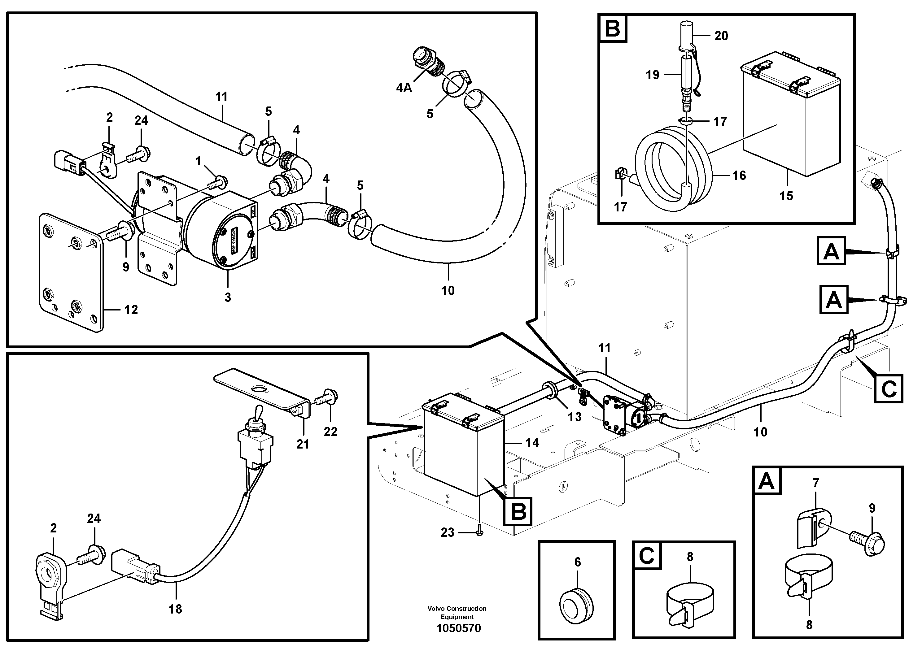 Noise shield VOE14663554 VOLVO