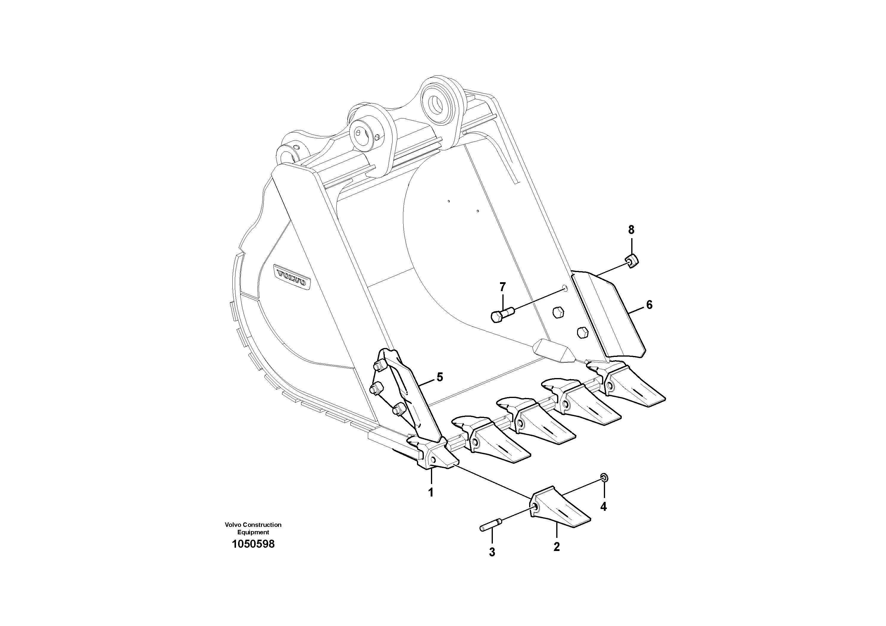 Cutting edge VOE14667542 VOLVO