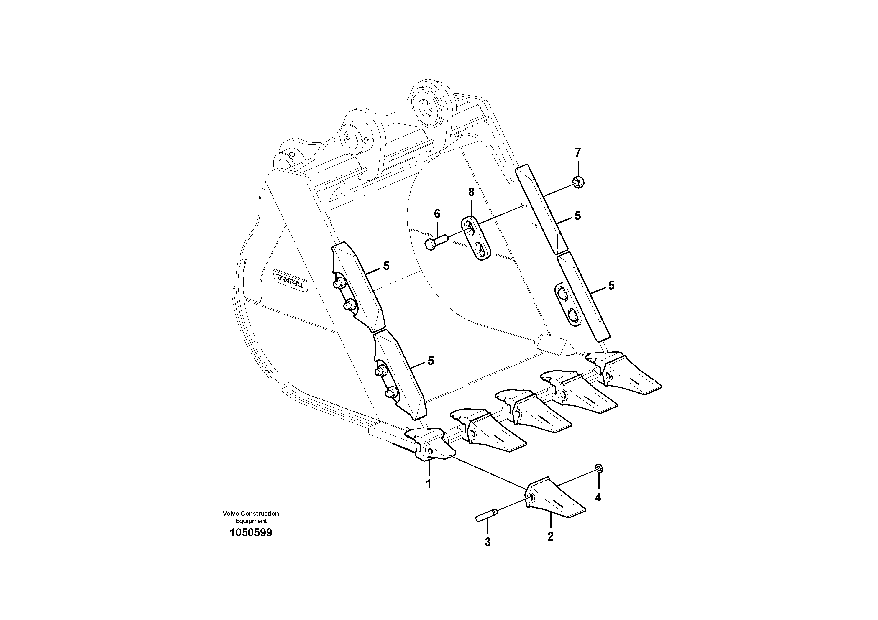 Cutting edge VOE14665821 VOLVO