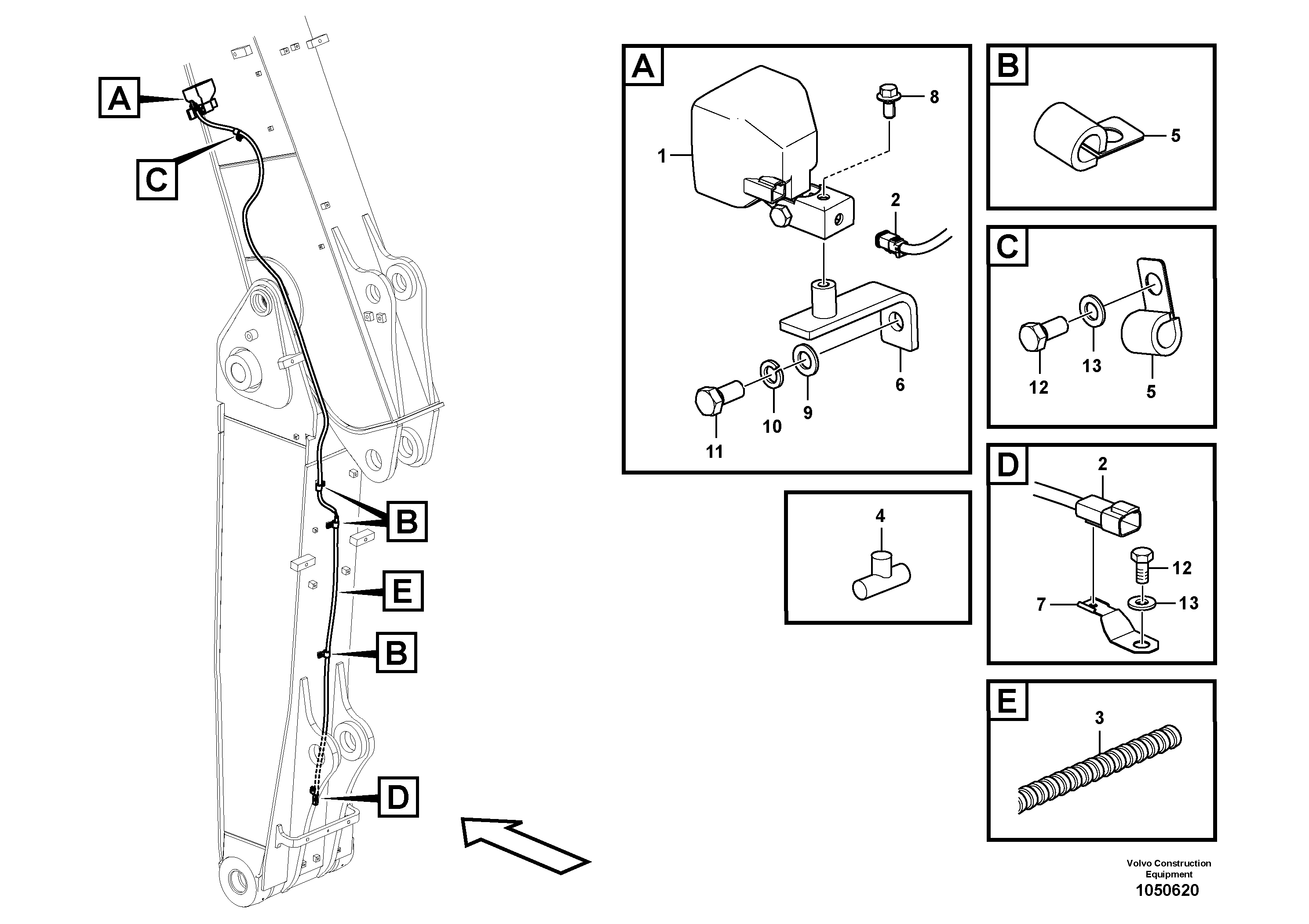 Support Leg VOE14695648 VOLVO