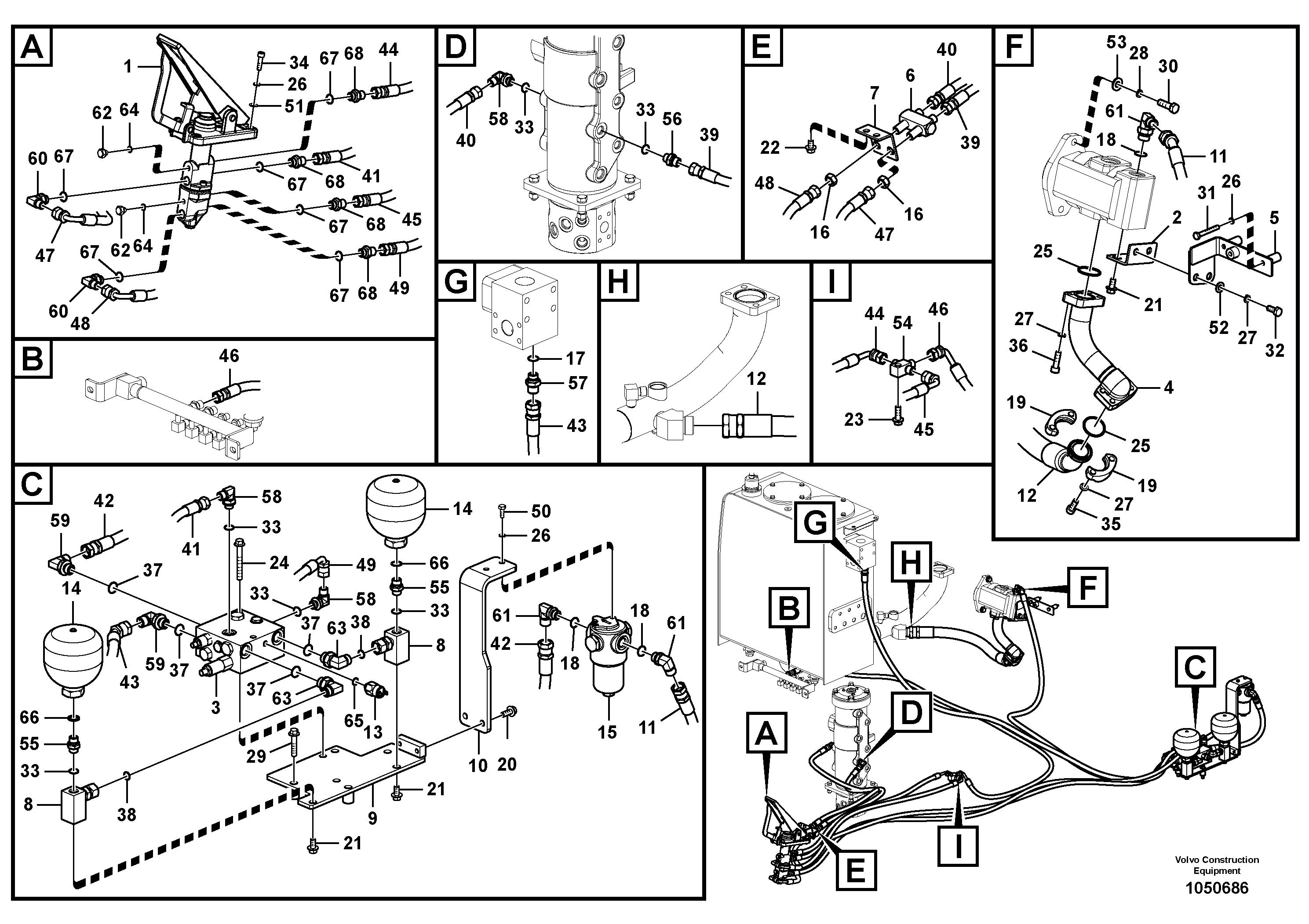 Hose assembly VOE14884635 VOLVO