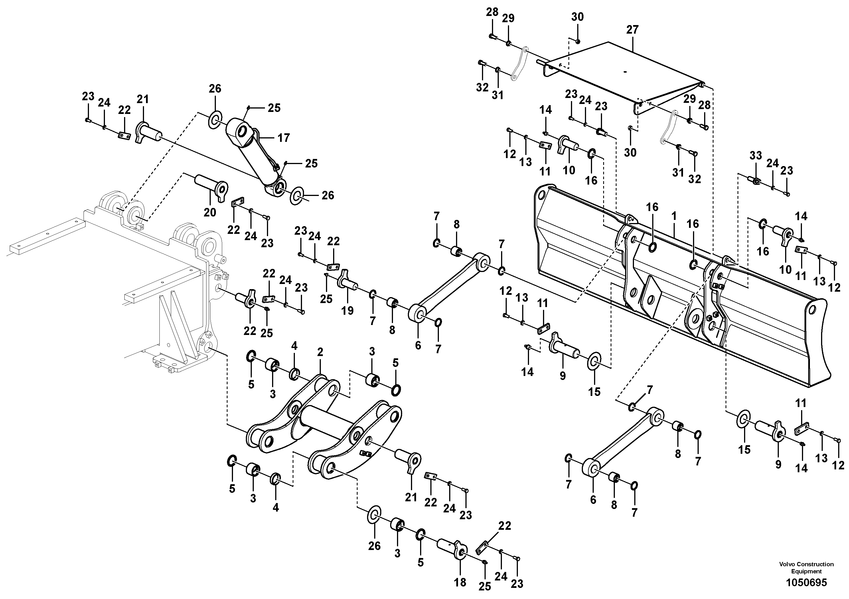 Release Arm VOE14737308 VOLVO