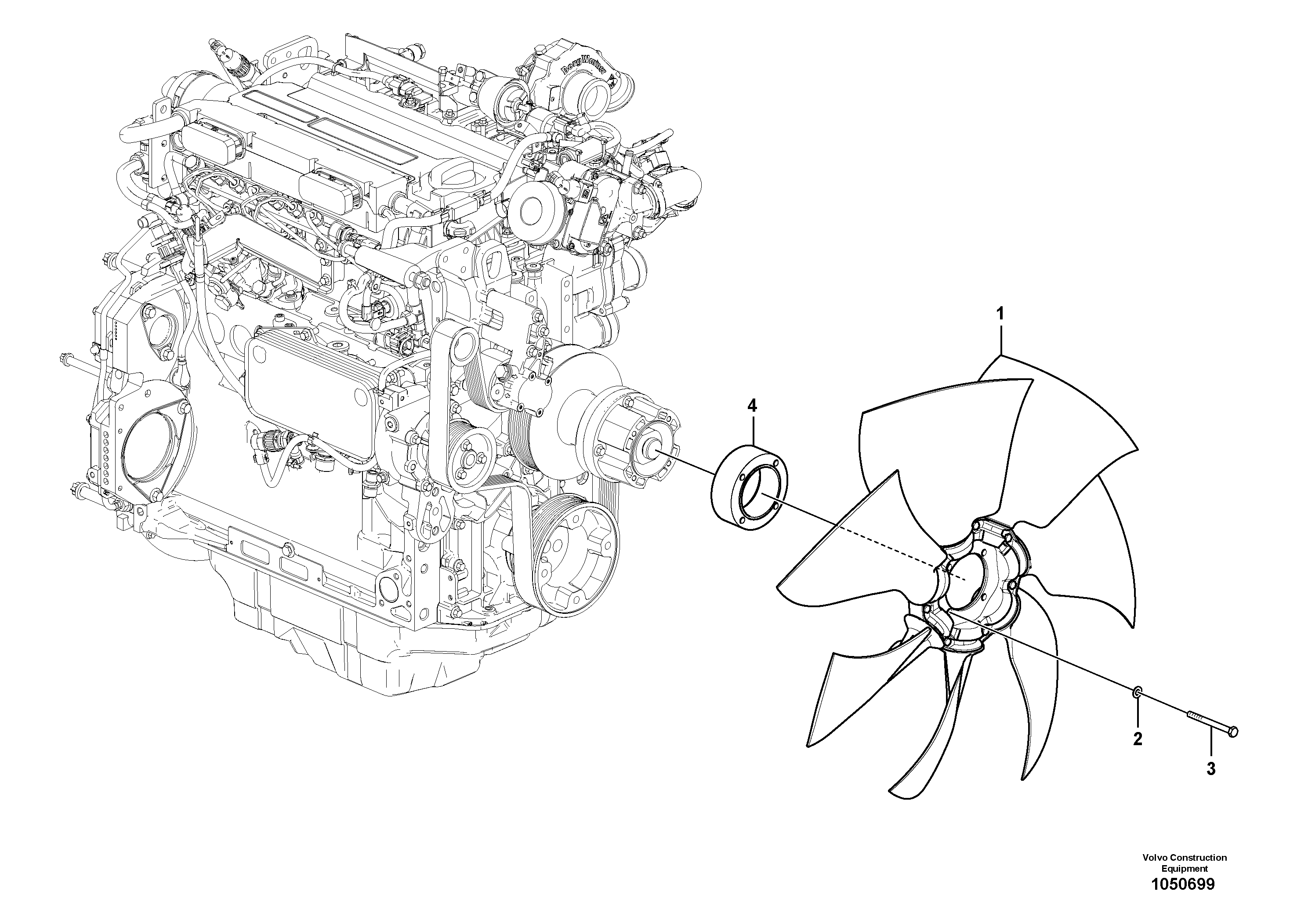 Digging Arm VOE14601252 VOLVO