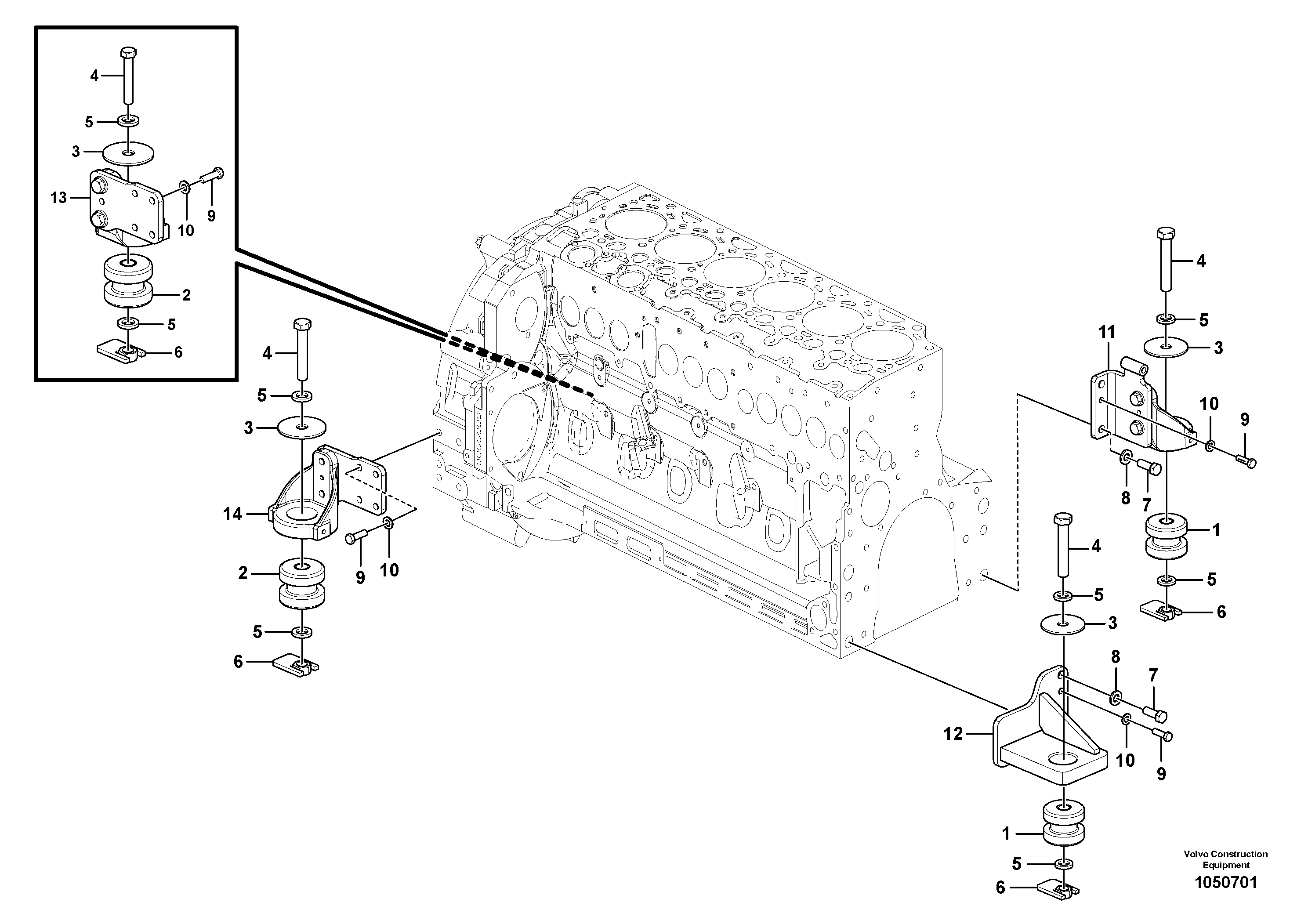 Cage VOE14704238 VOLVO