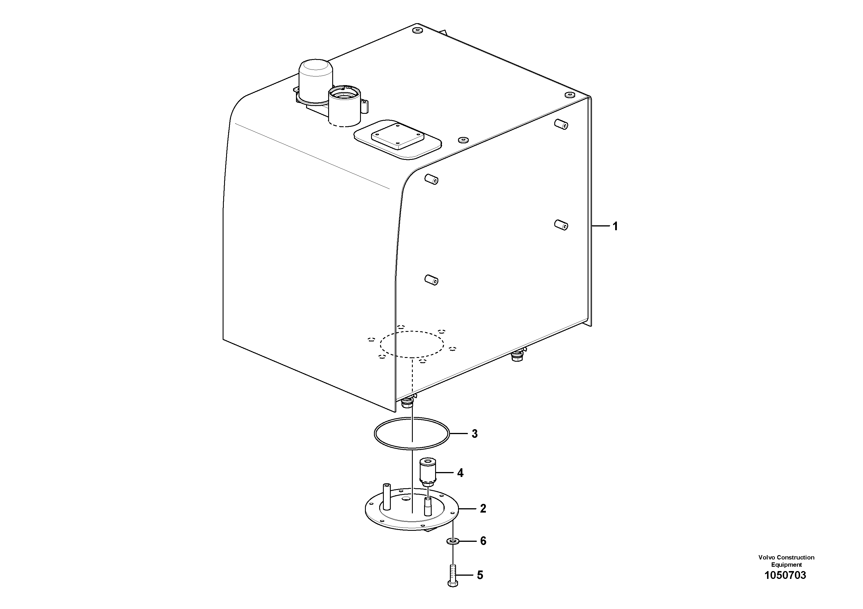Frame, Lh VOE14745602 VOLVO