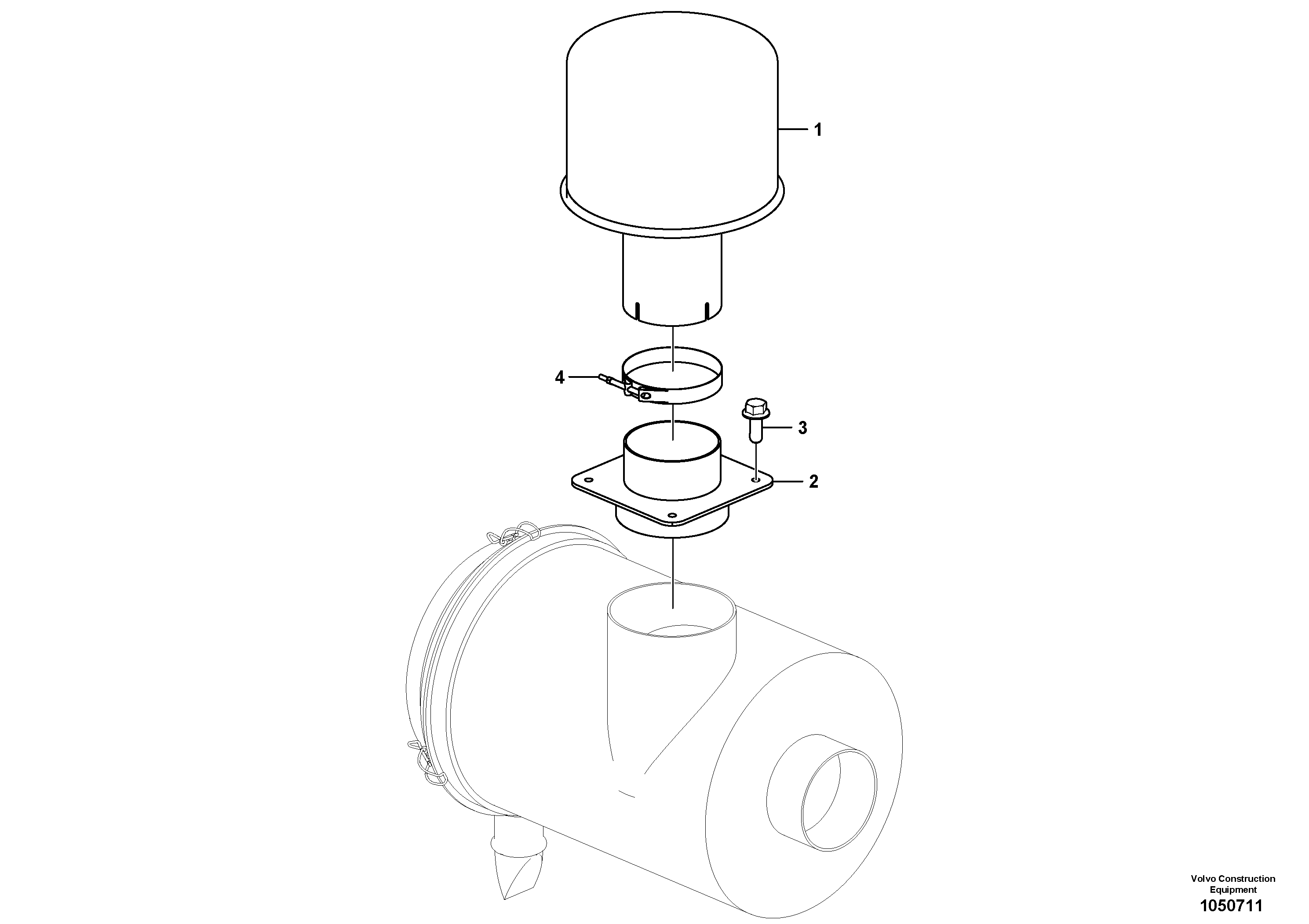 Hydraulic Lock VOE14692059 VOLVO