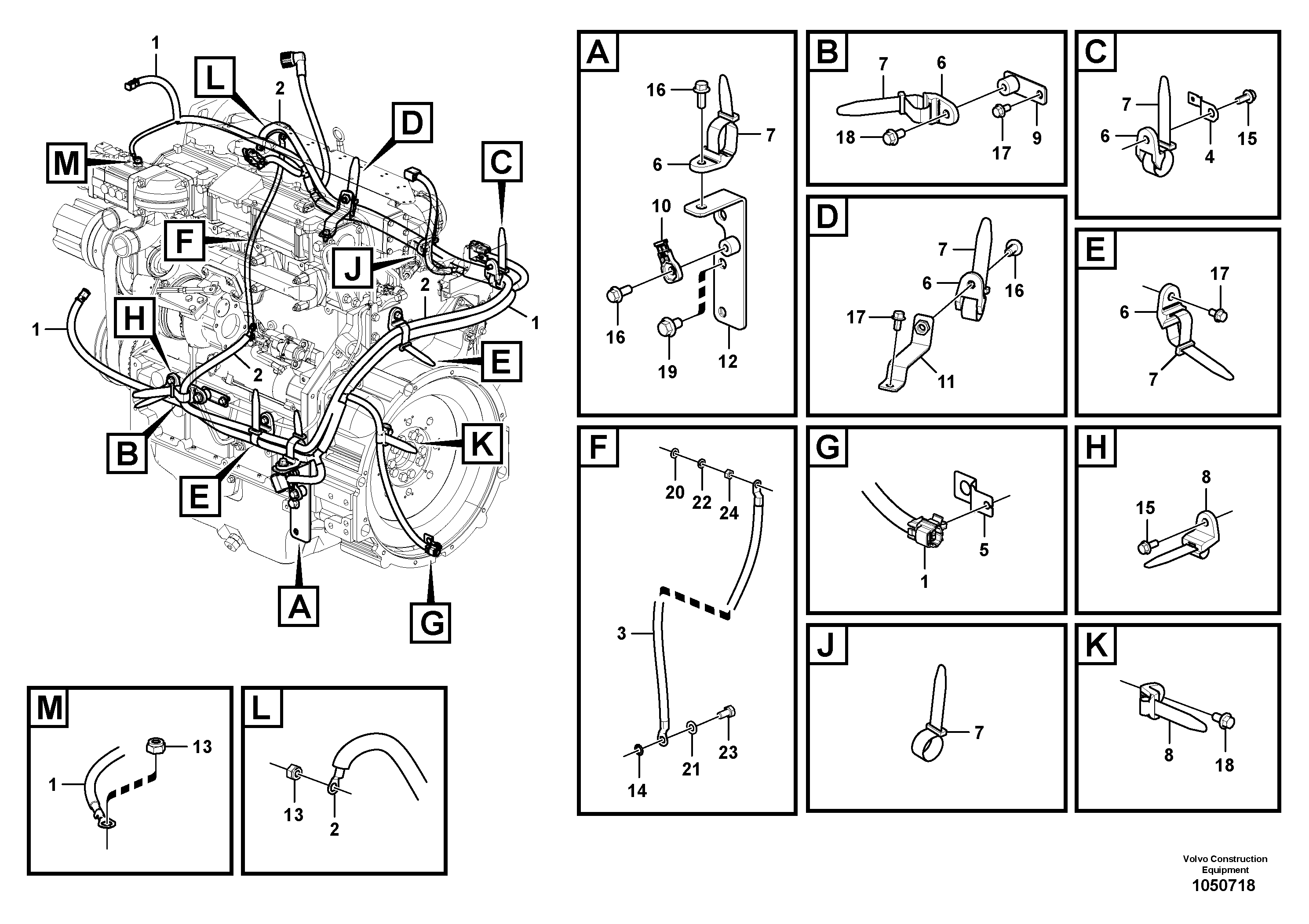 Seat frame VOE14624302 VOLVO