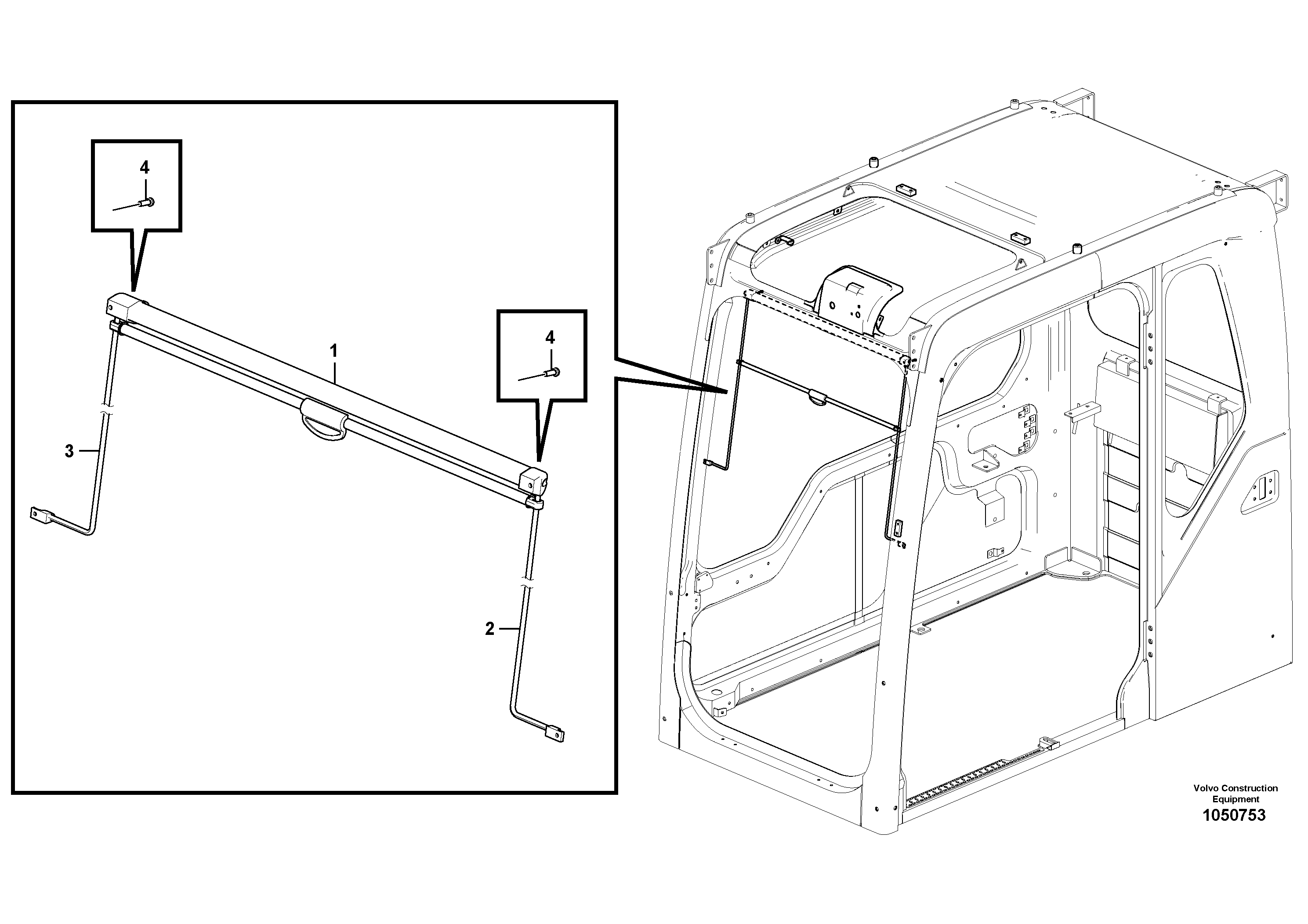 Support,front VOE14691169 VOLVO