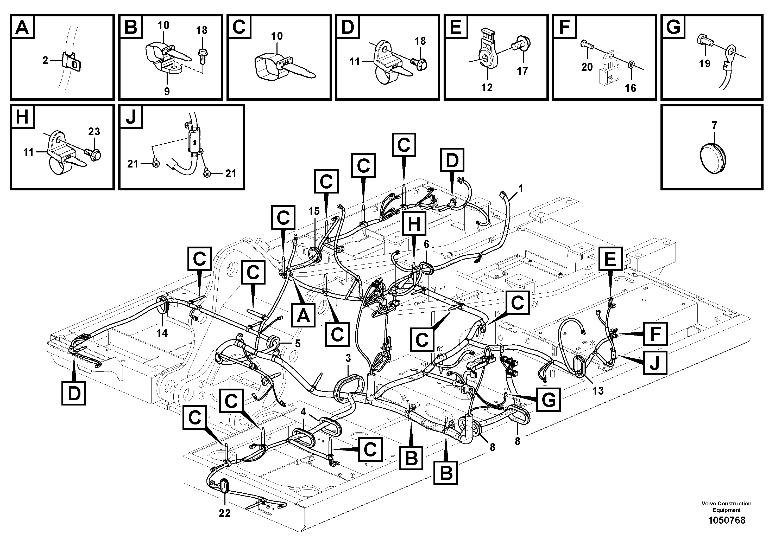 Support Leg RM/VOE14727432 VOLVO