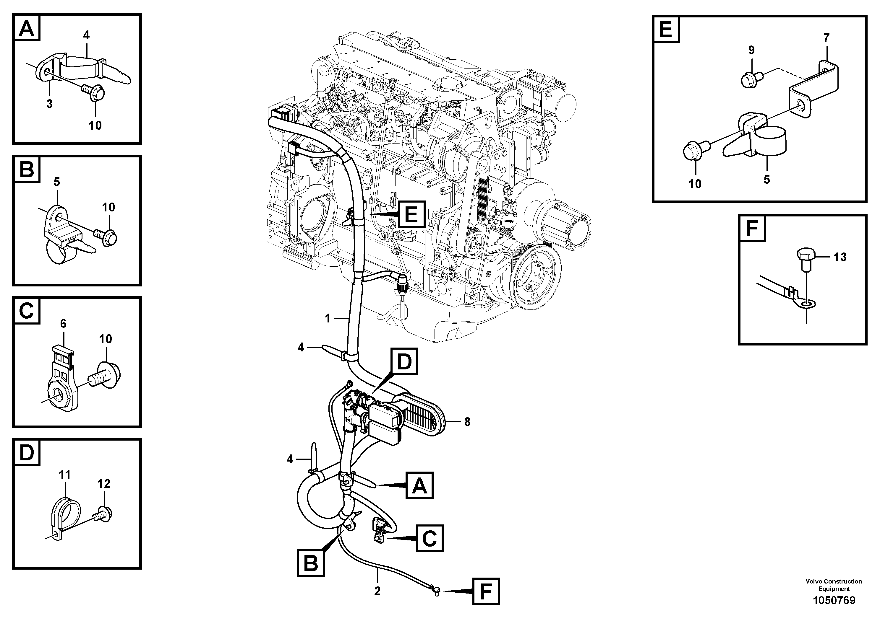 Support Leg VOE14726256 VOLVO