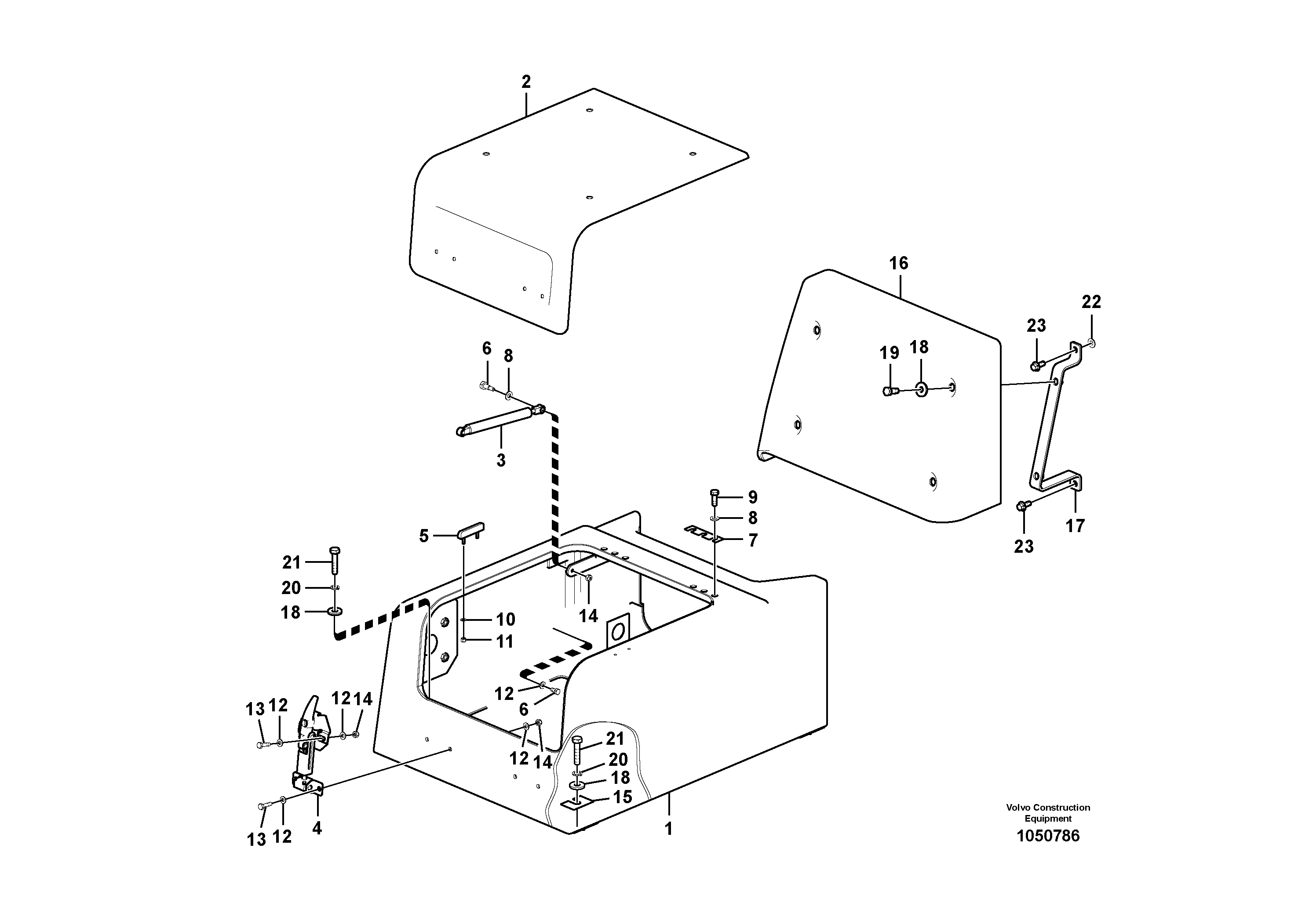 Tool box VOE14730808 VOLVO