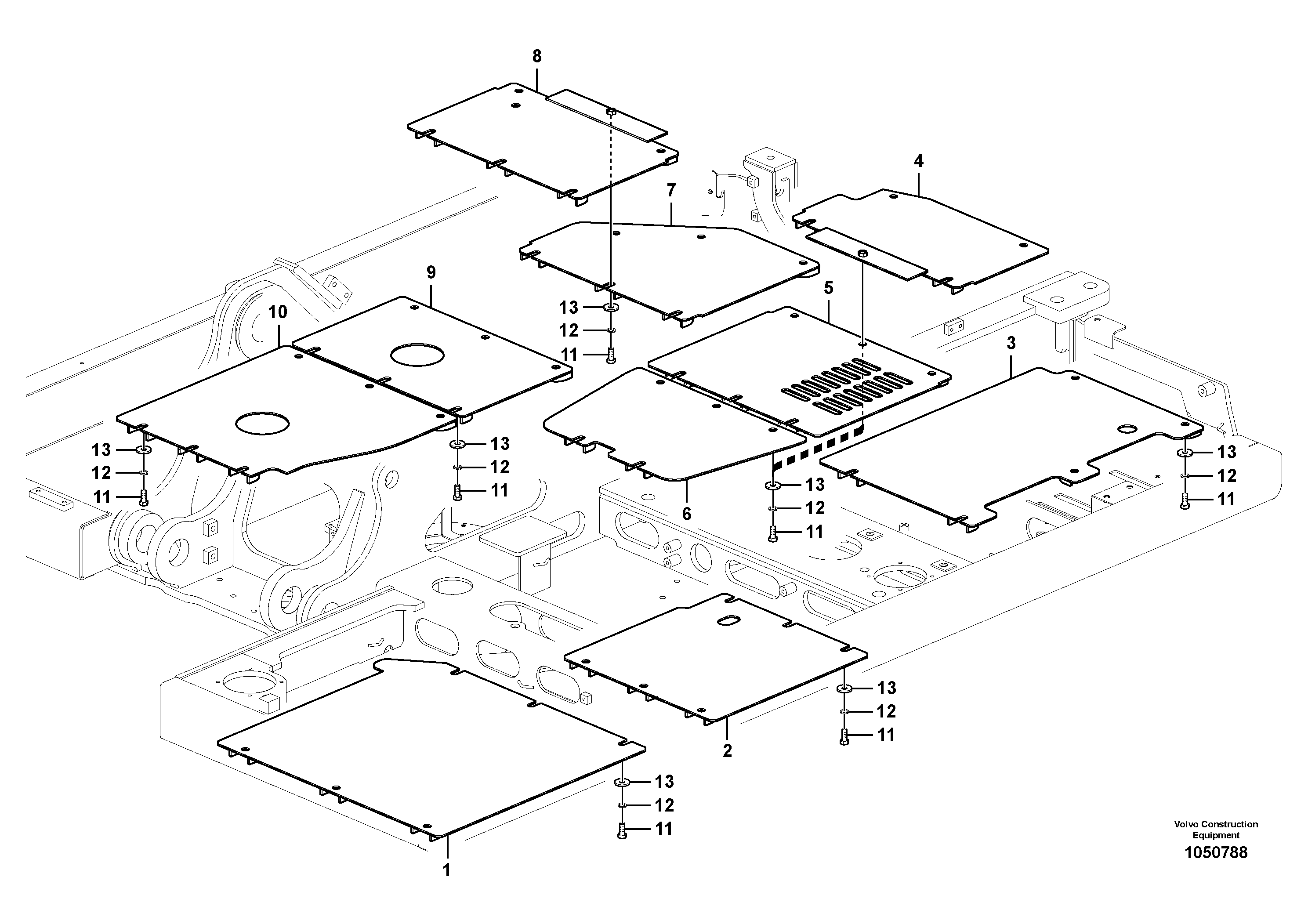 Маслоотражающее кольцо VOE14688086 VOLVO