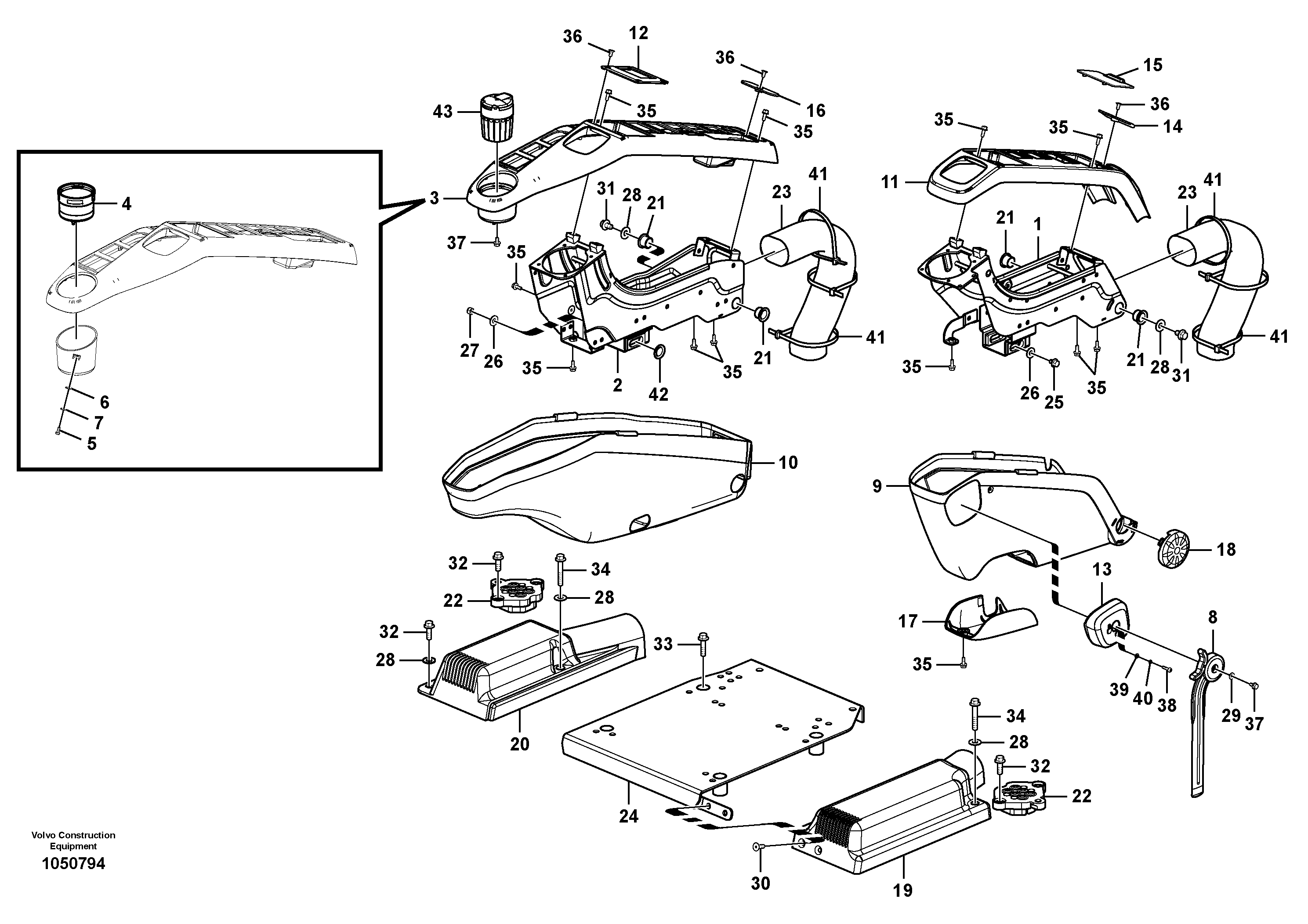For upper engine part VOE14674912 VOLVO