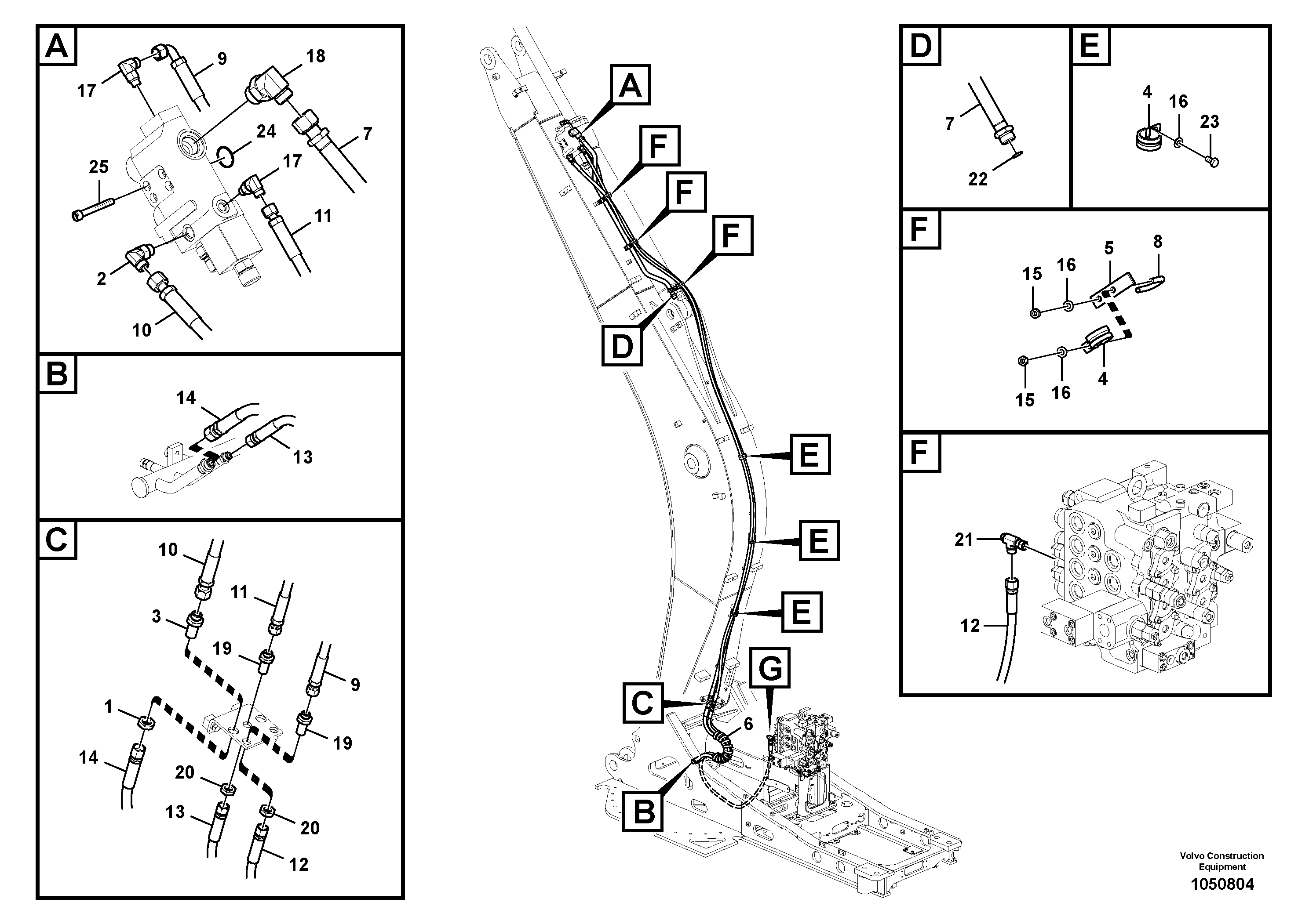 Timing gear casing VOE938316 VOLVO