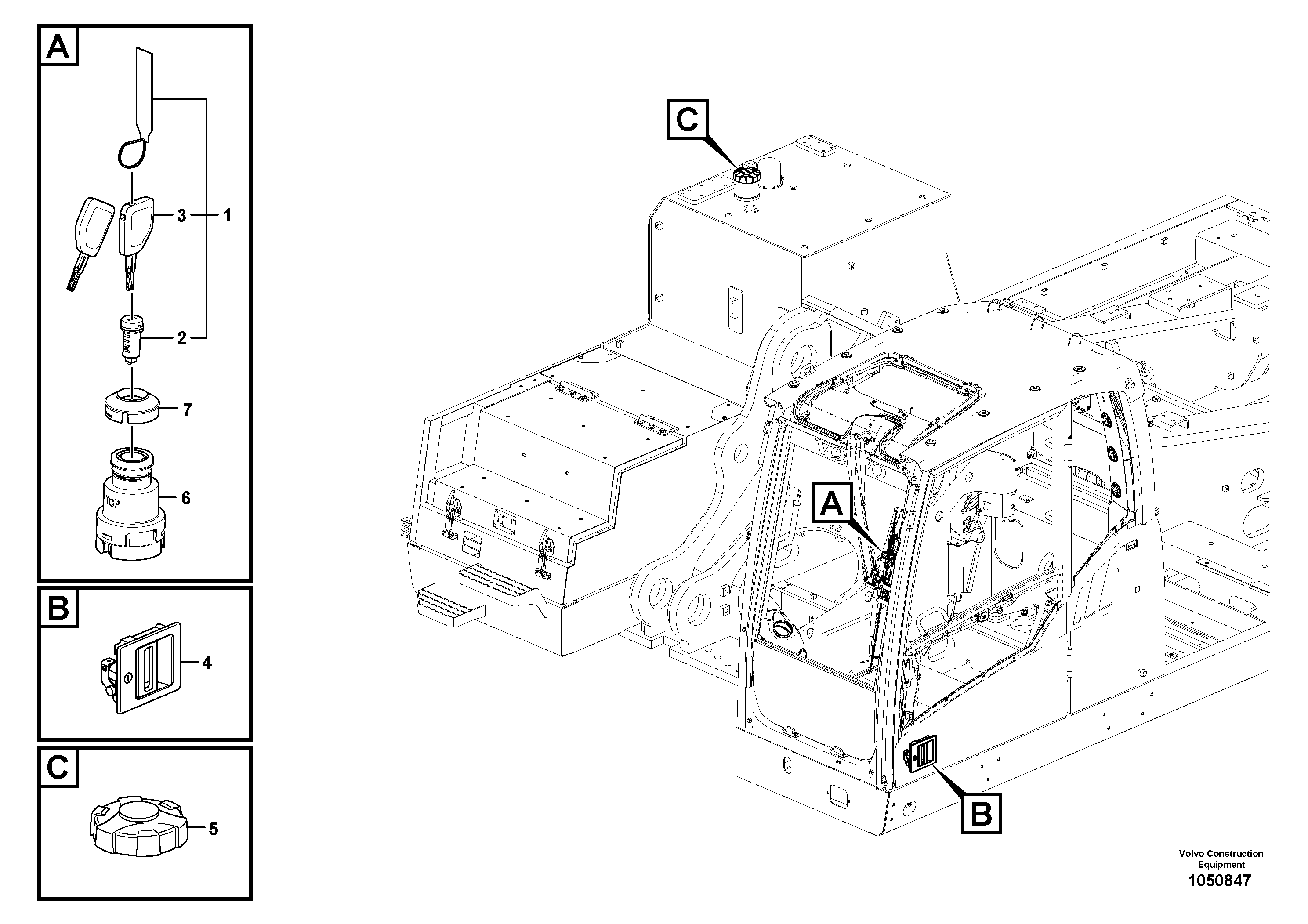 Microswitch VOE14720143 VOLVO