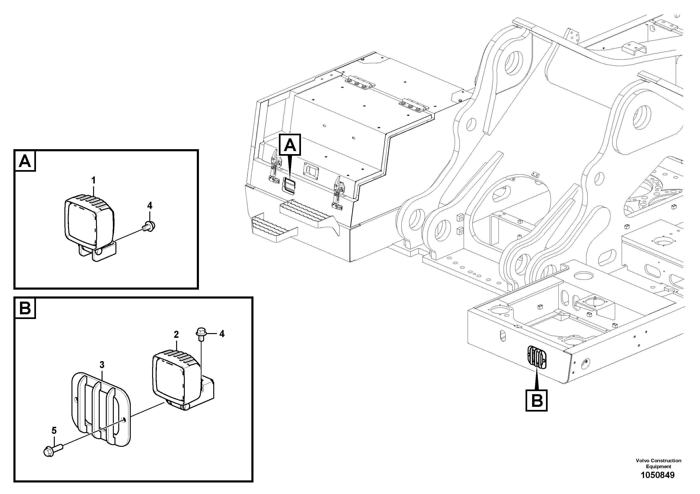 Alternator Bracket VOE14709209 VOLVO