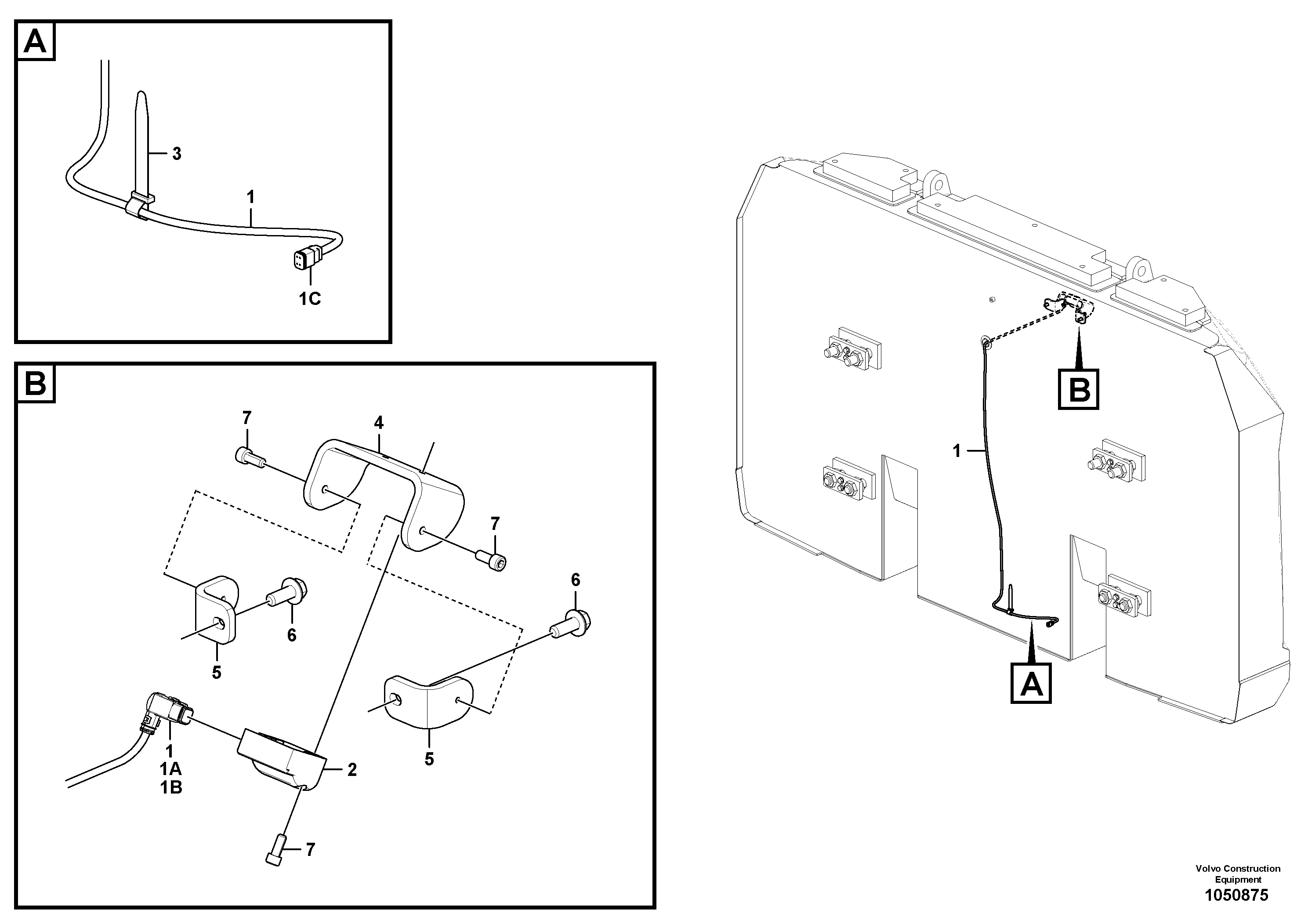 Support Leg VOE14691860 VOLVO