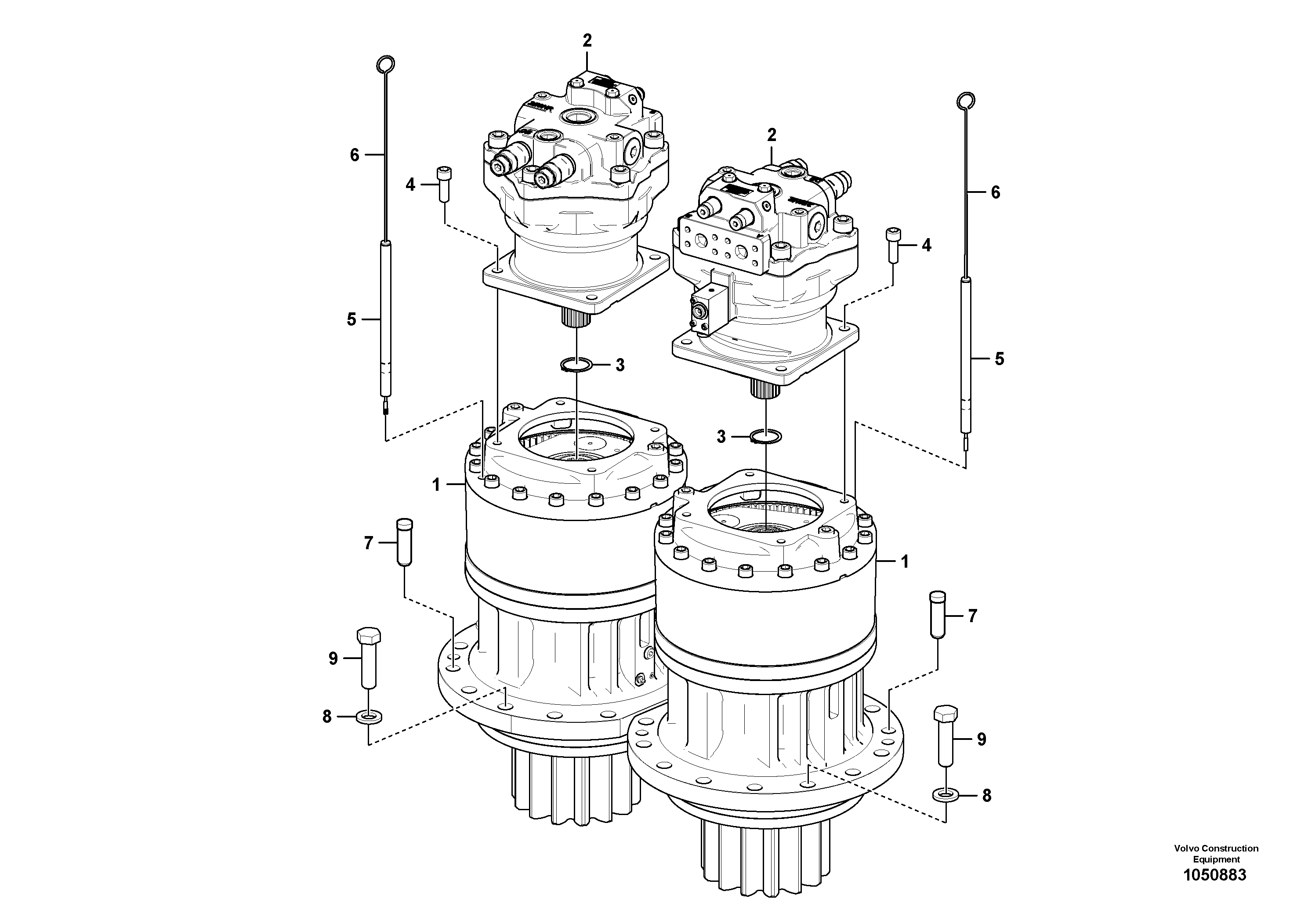 Damping material set VOE14666239 VOLVO