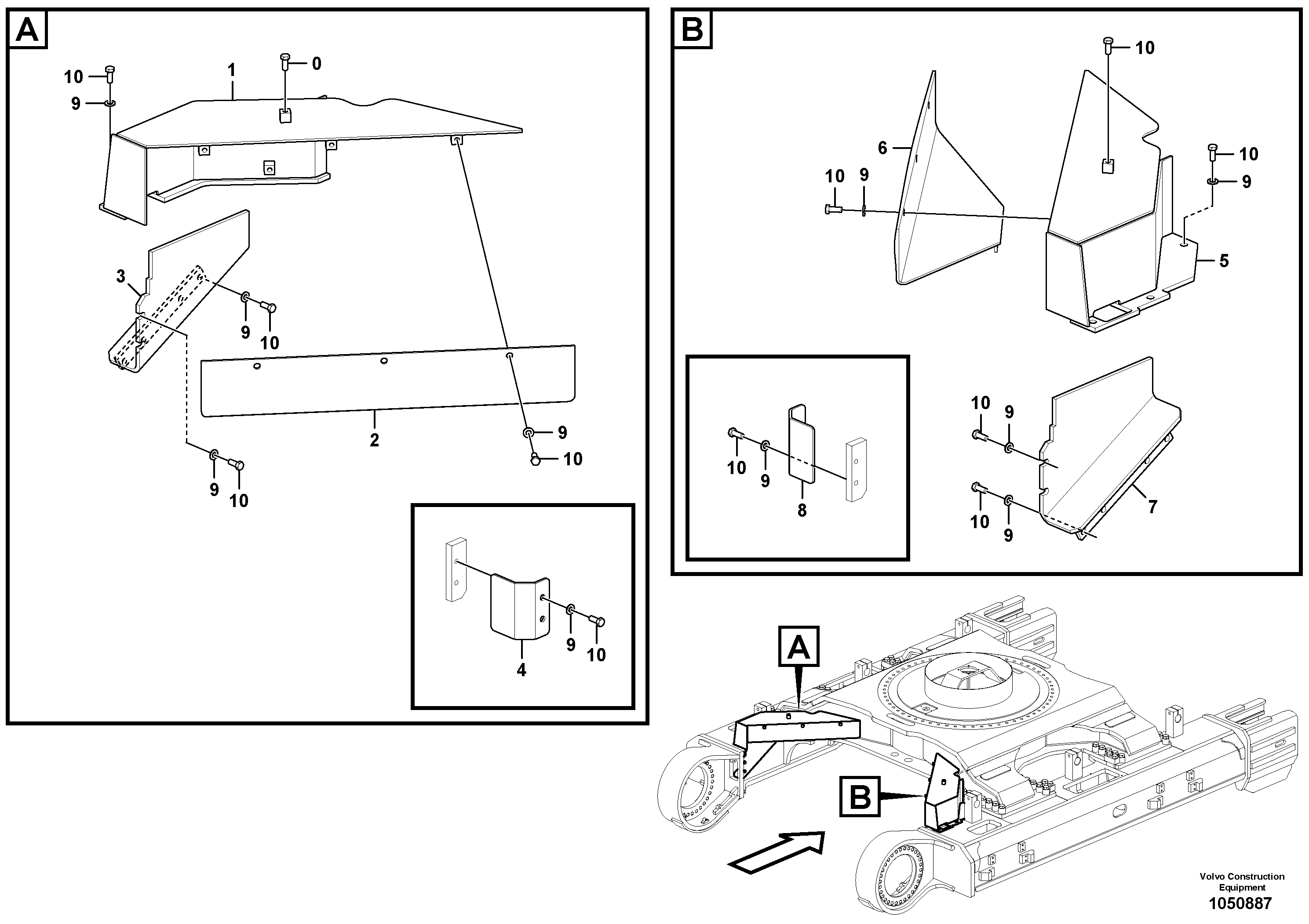Bracket RM/VOE14722052 VOLVO