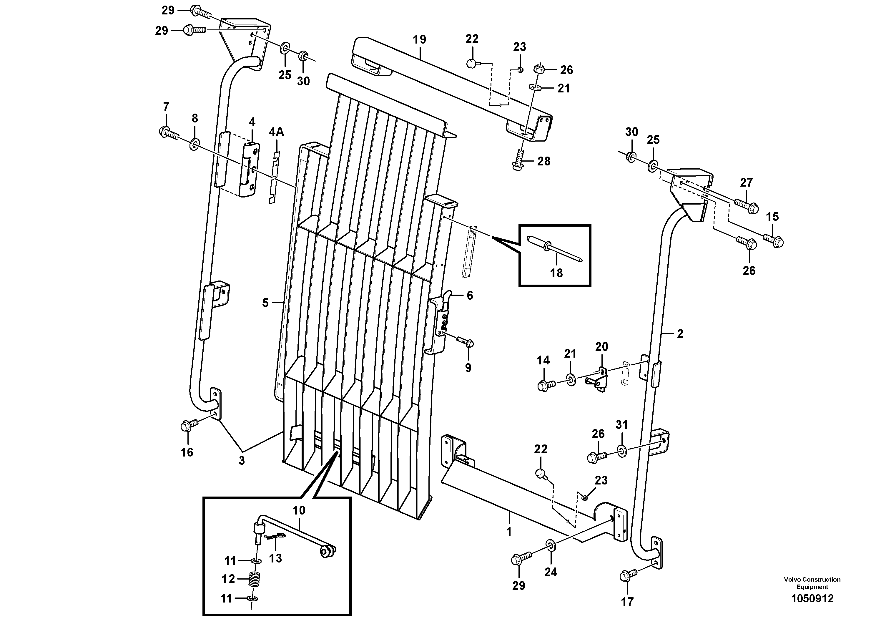 Control panel RM/VOE14686703 VOLVO