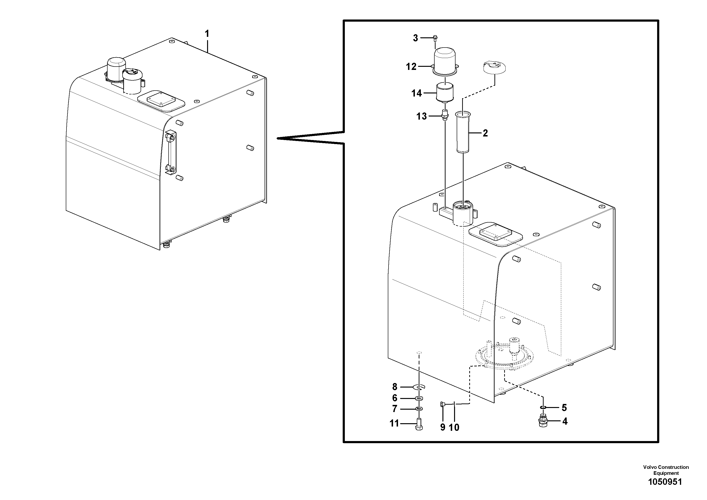 Tank VOE14724610 VOLVO