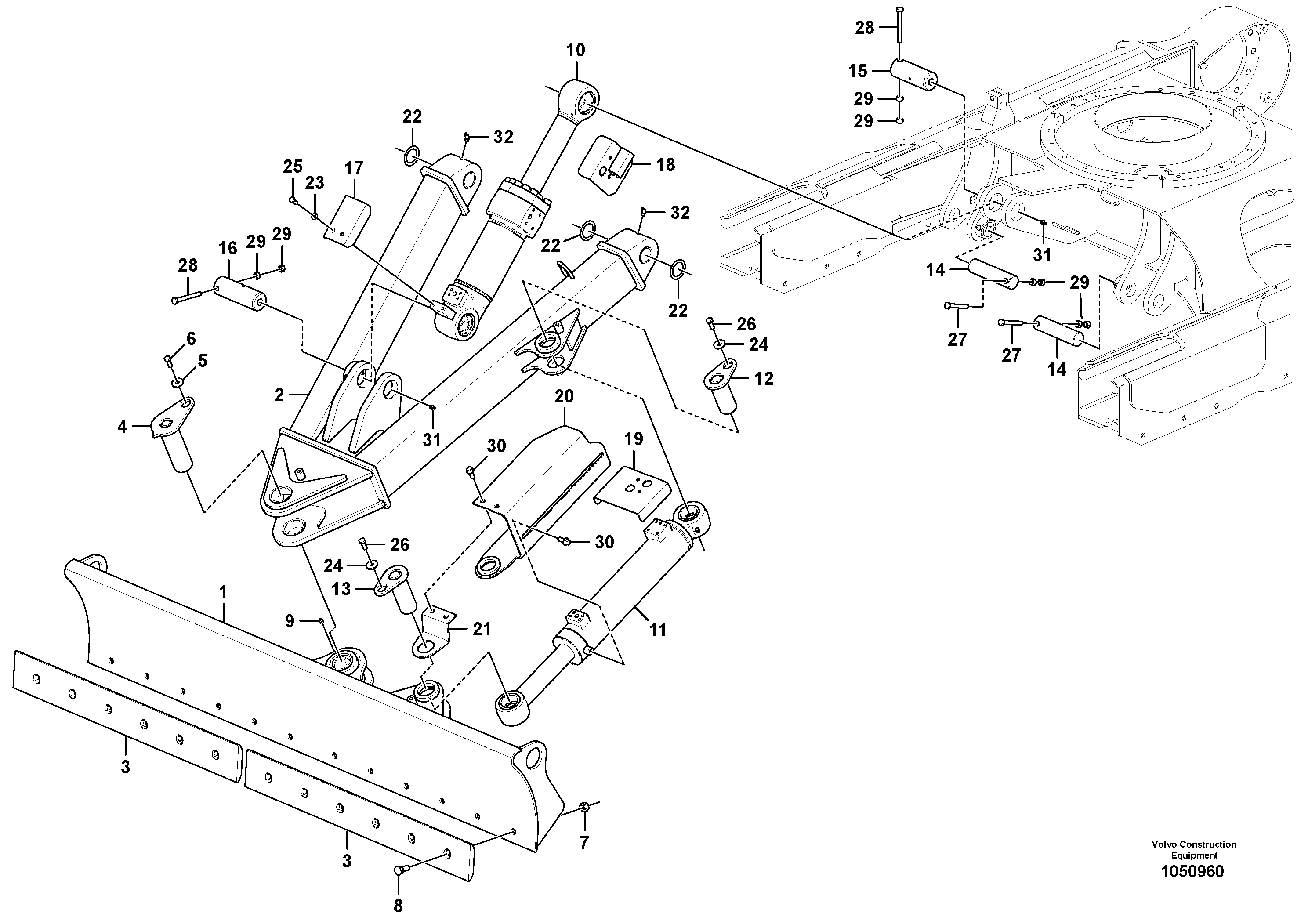 Rec.housing VOE14712380 VOLVO
