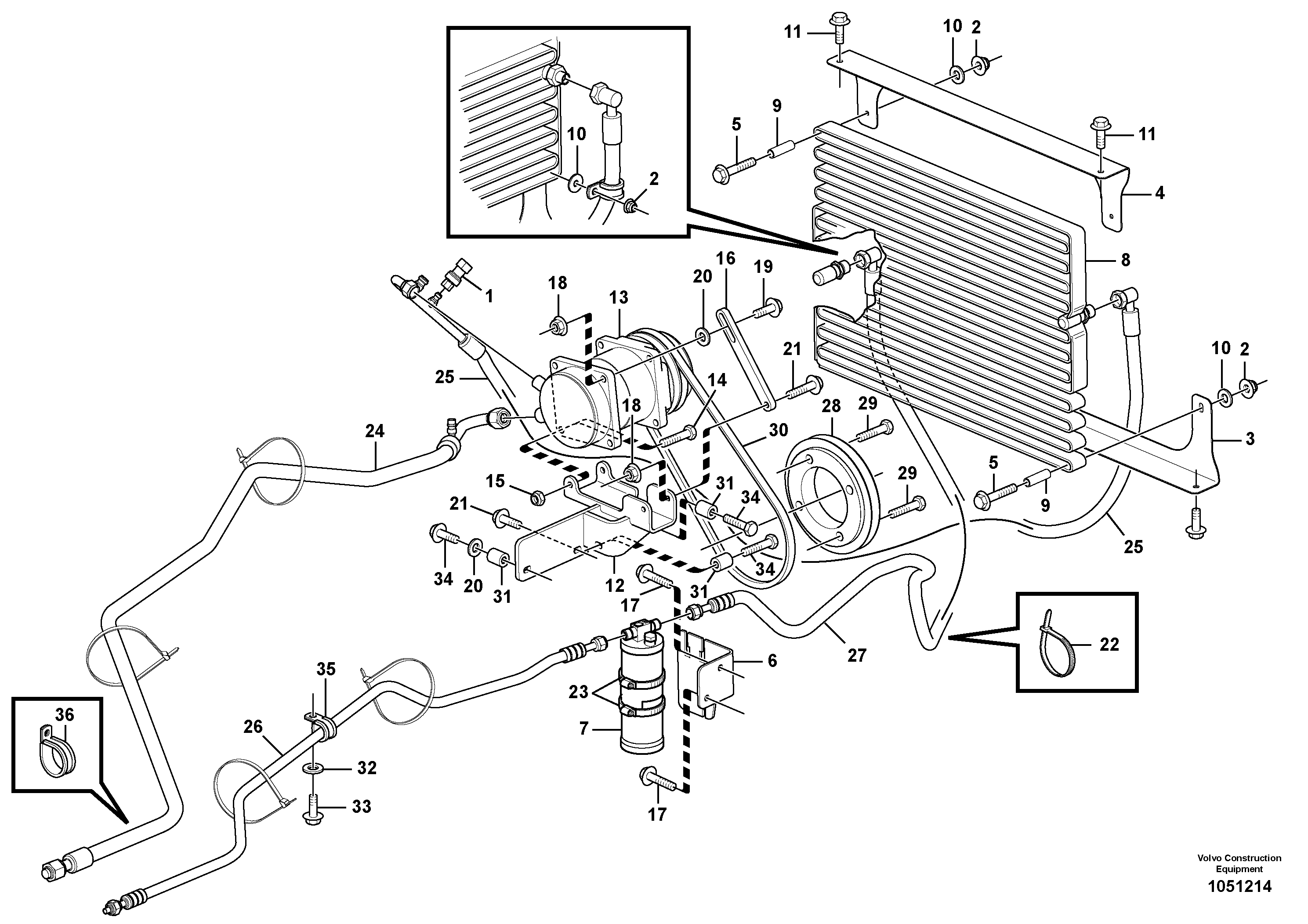 Front Spring VOE975200 VOLVO