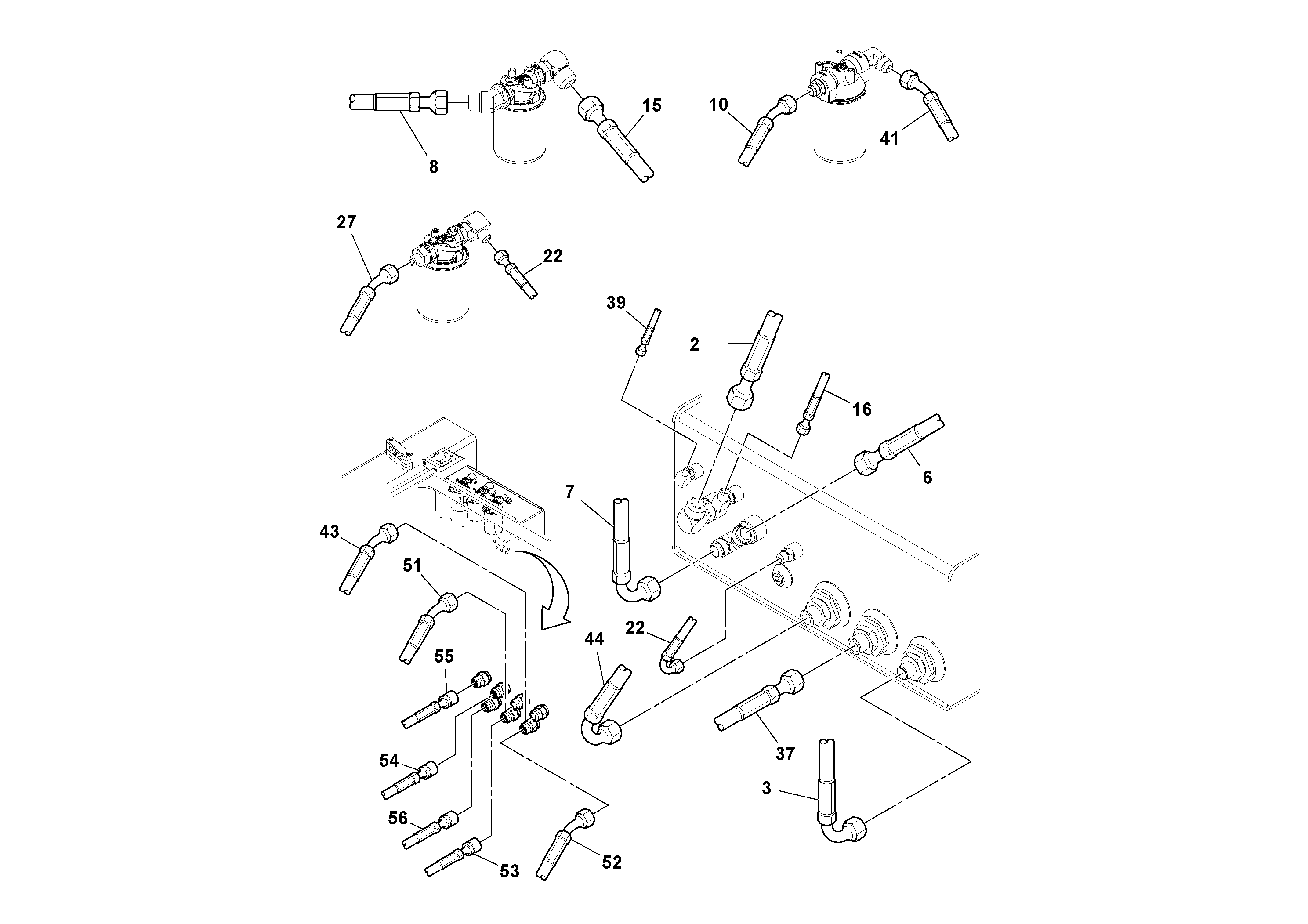 Timing gear casing RM59219618 VOLVO