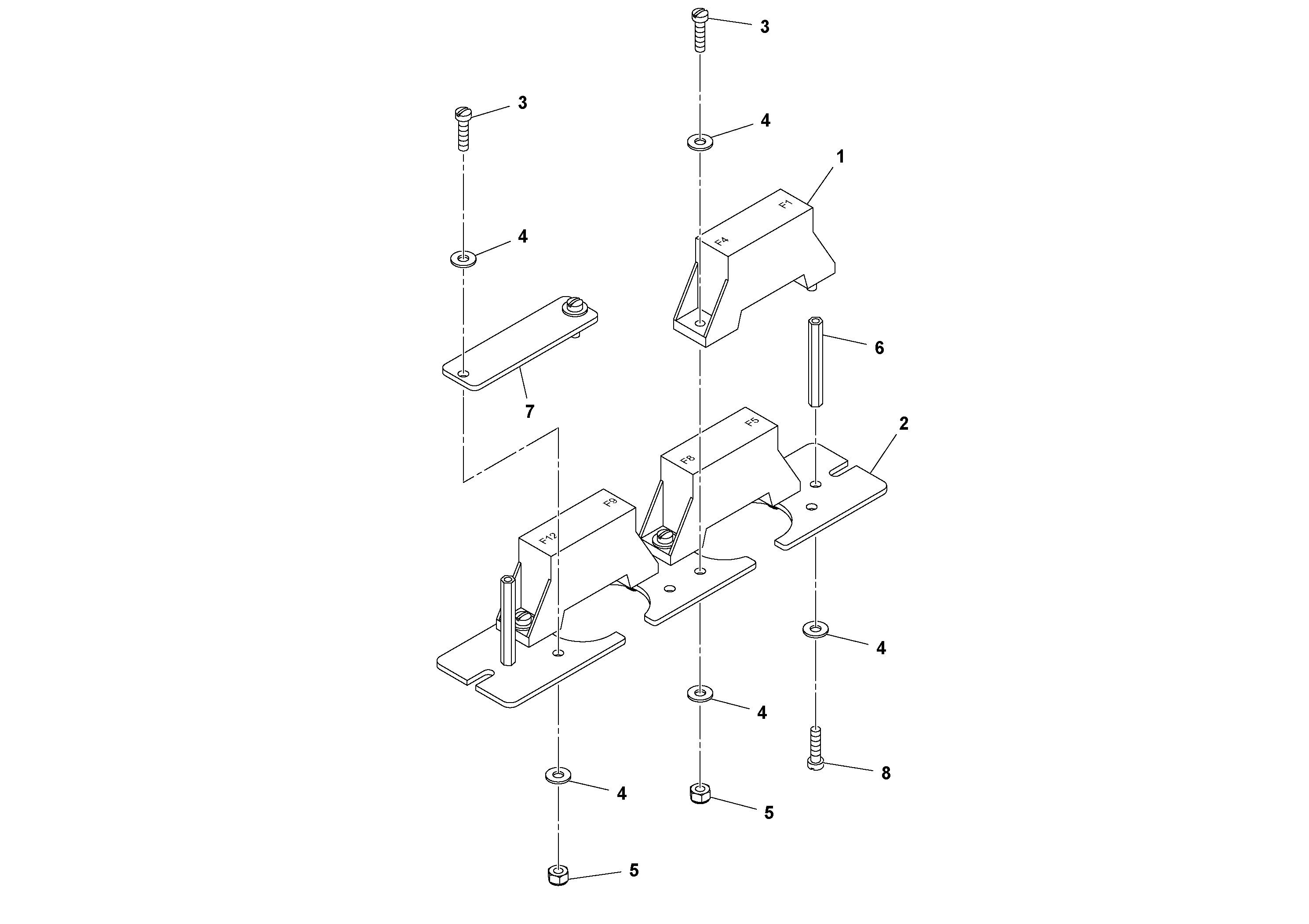 Radio Support RM43902154 VOLVO