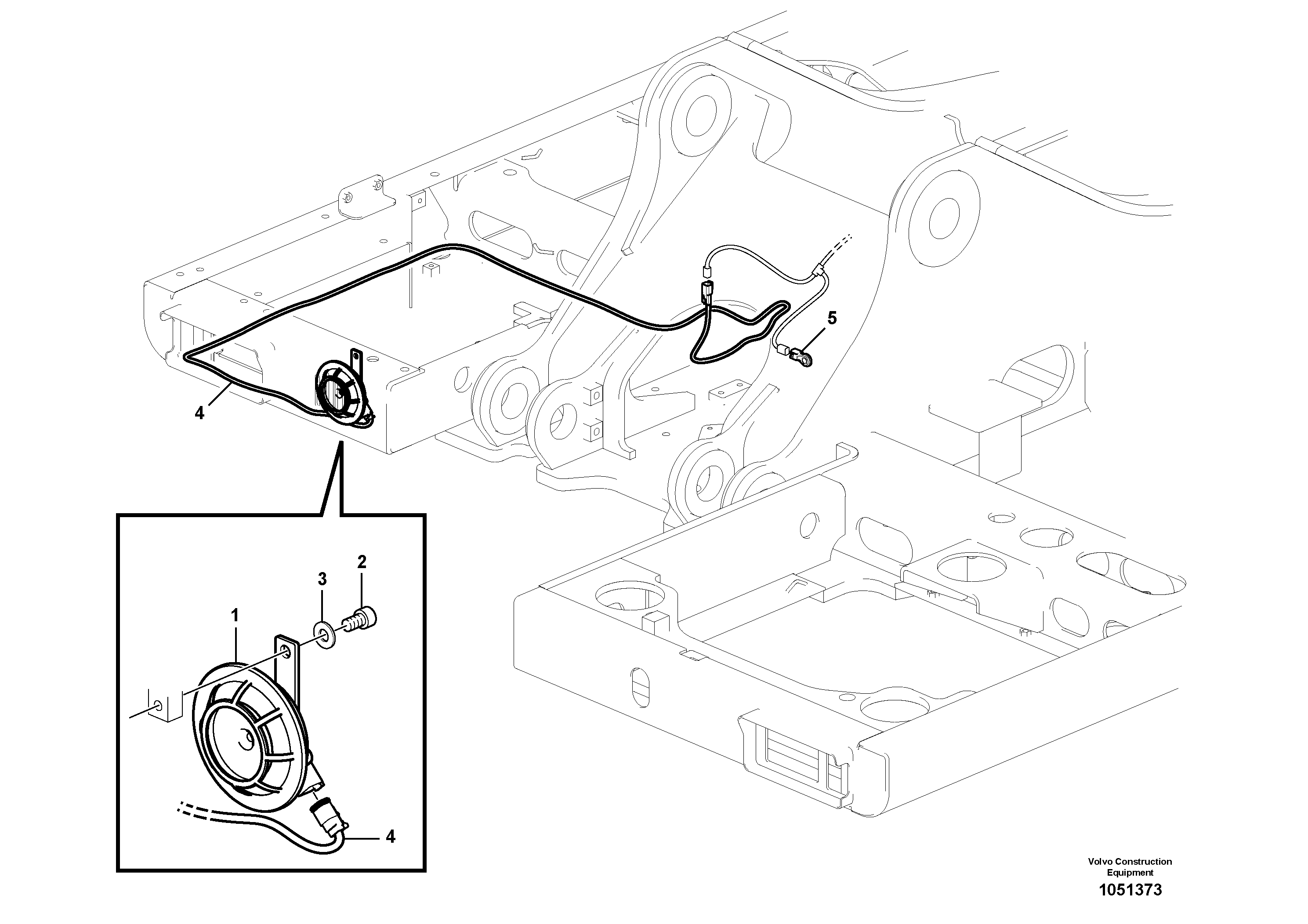 Support Leg VOE14570219 VOLVO