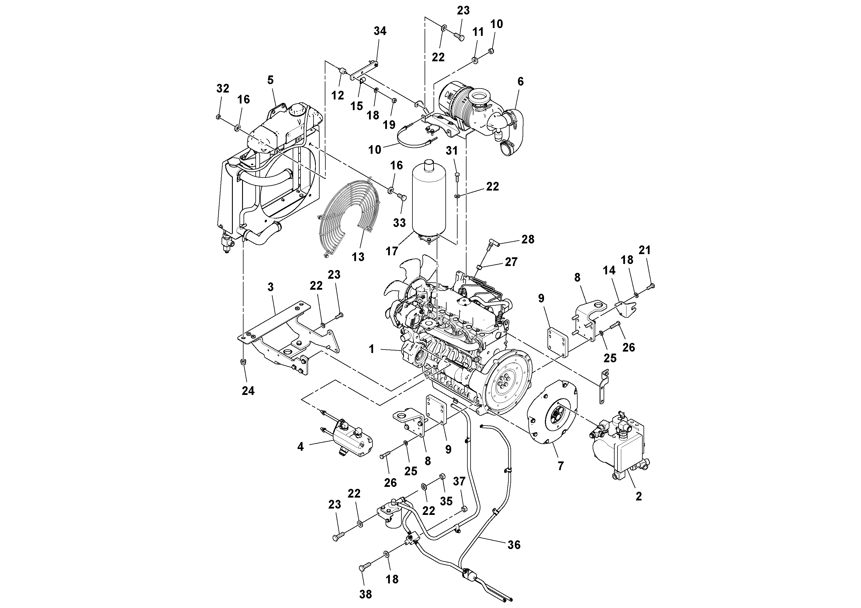 Front Axle Tube RM13355060 VOLVO