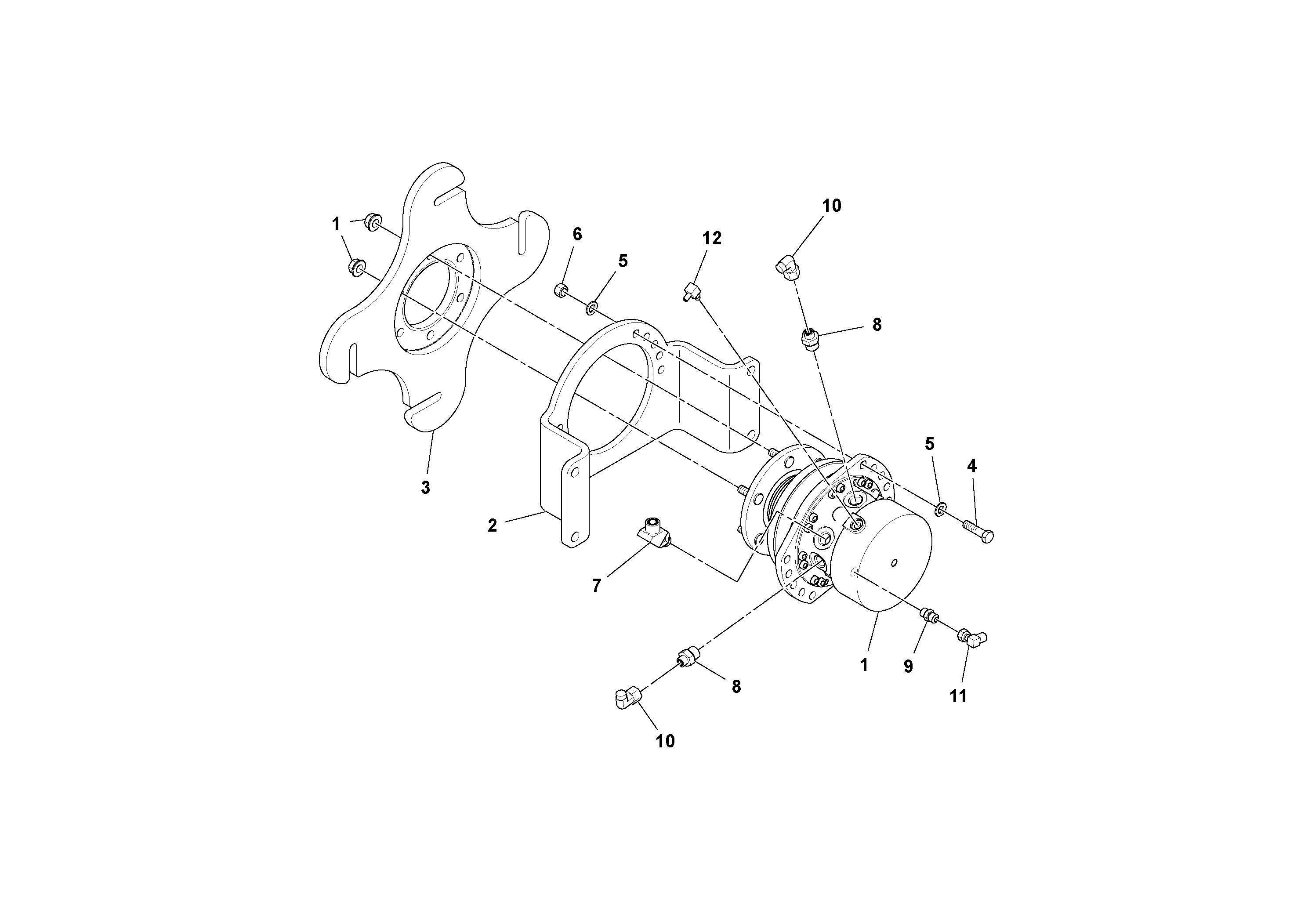 Cylinder Block RM13884101 VOLVO