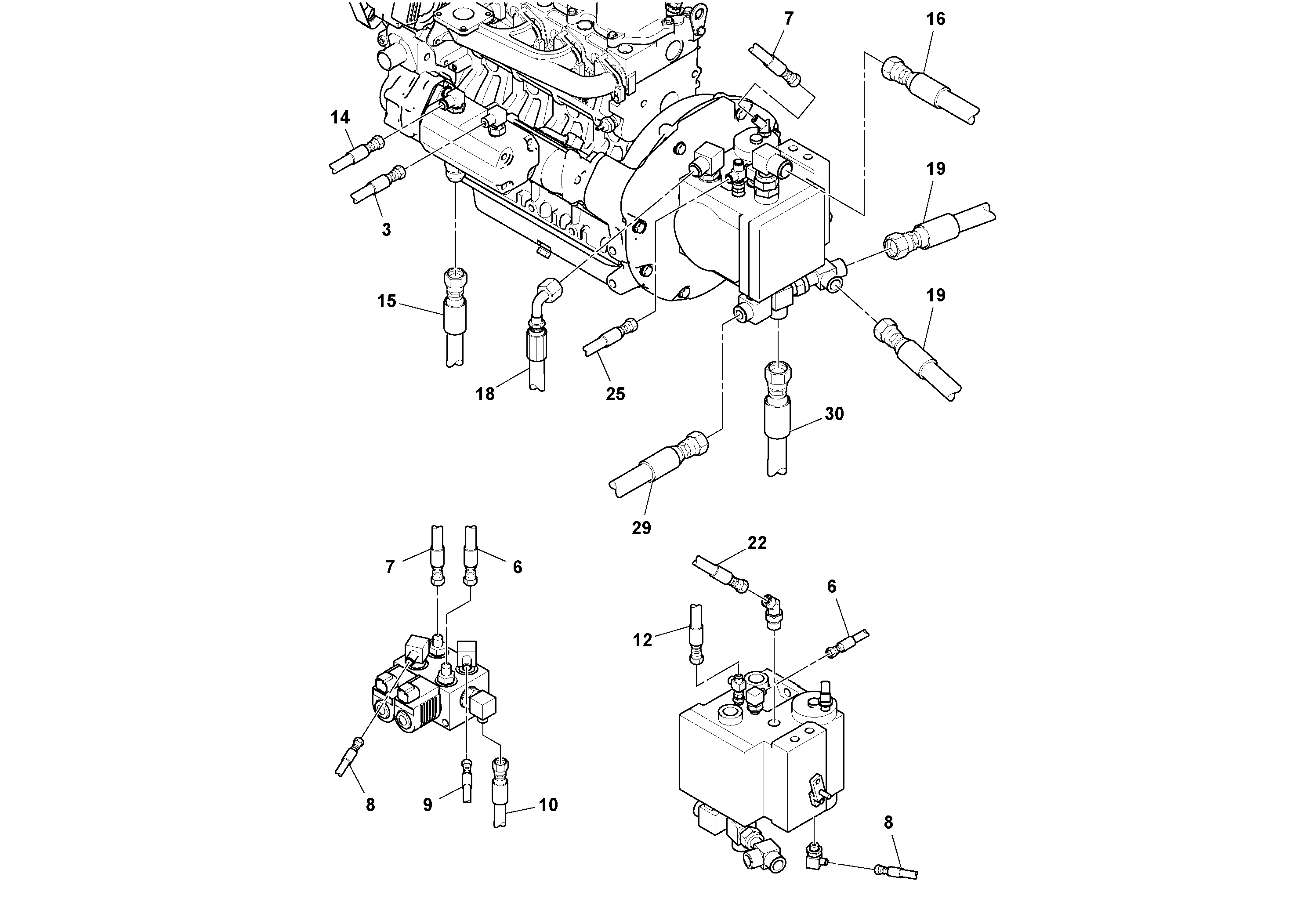 Timing gear casing RM13334289 VOLVO
