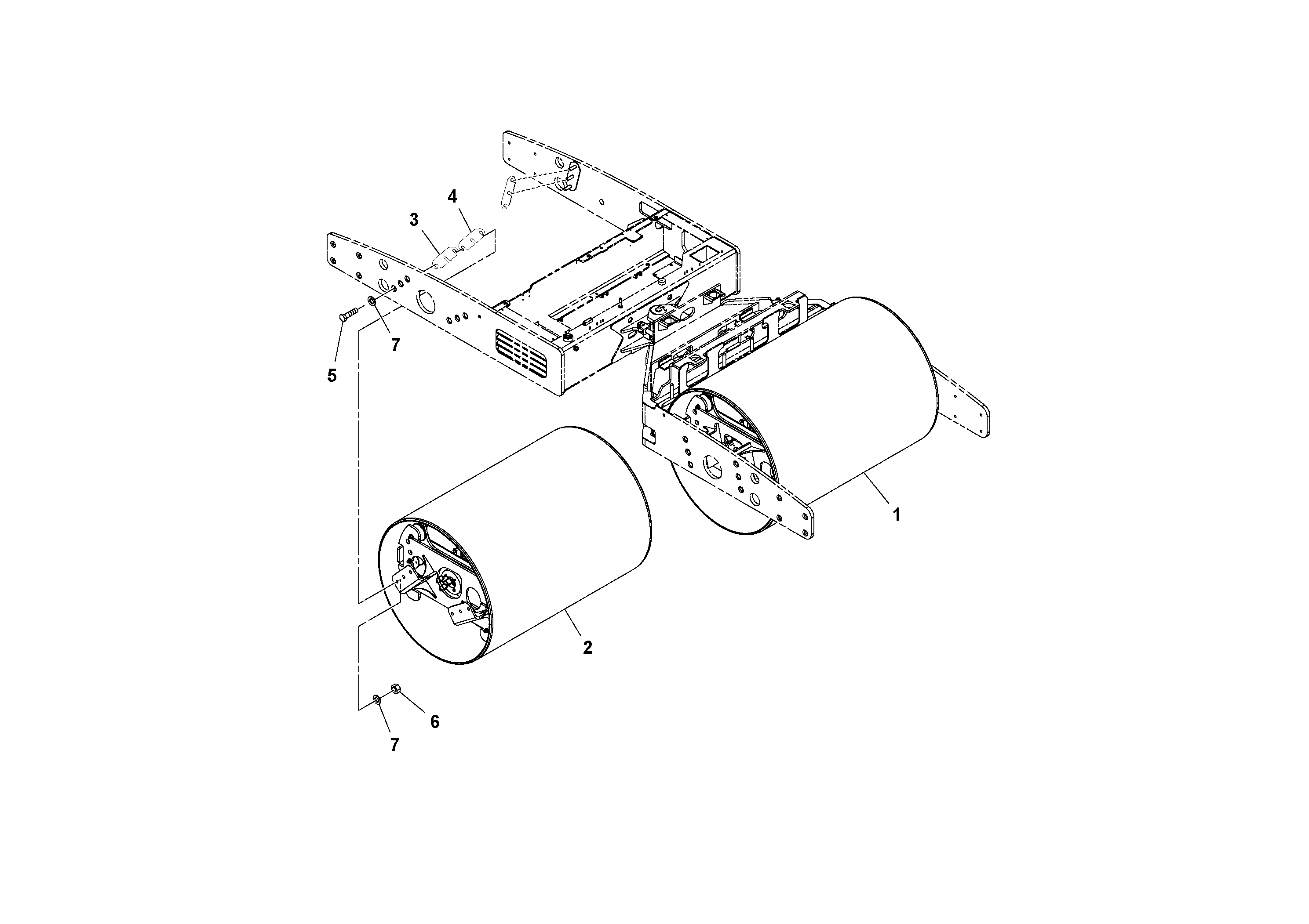 Mounting rail RM96750997 VOLVO