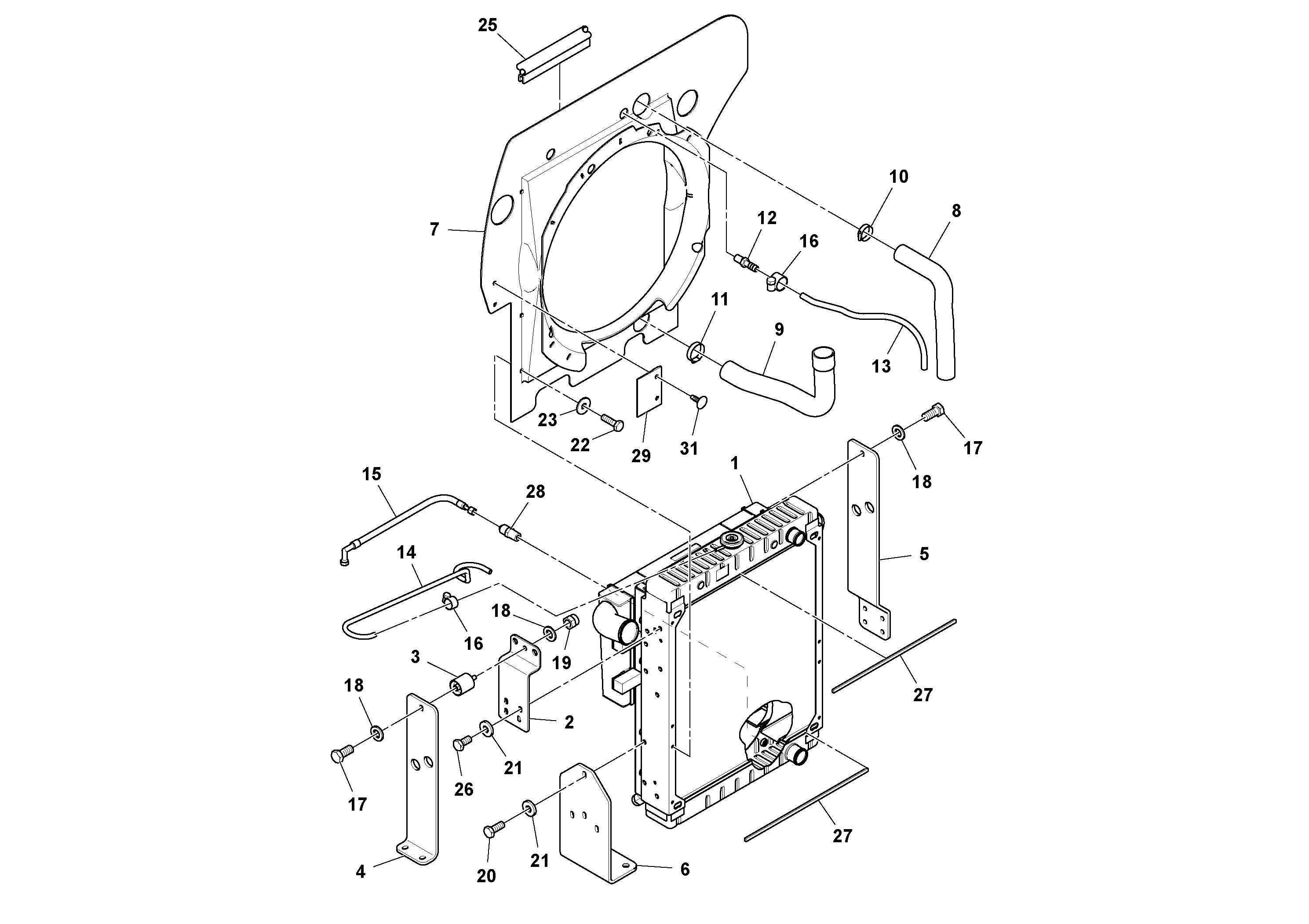 Cabin roof RM13238050 VOLVO