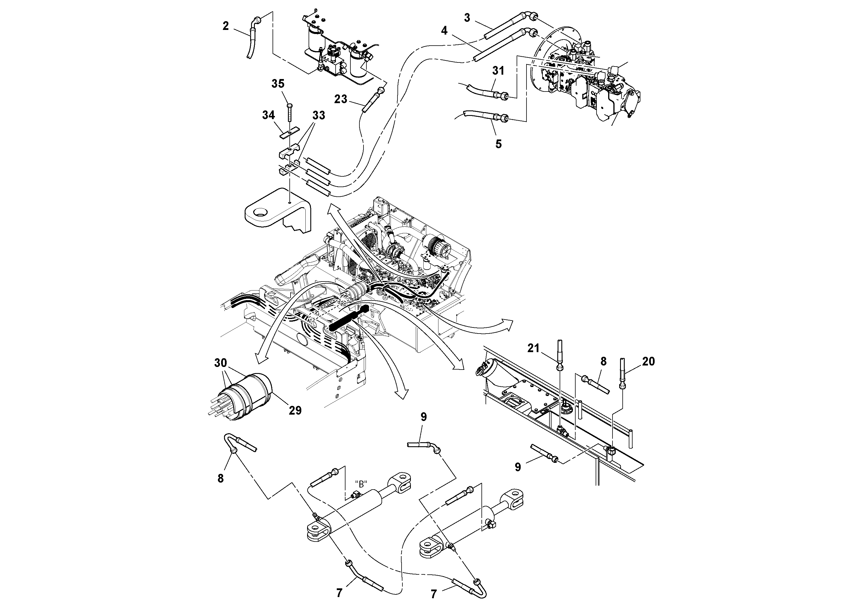 Timing gear casing RM13315585 VOLVO