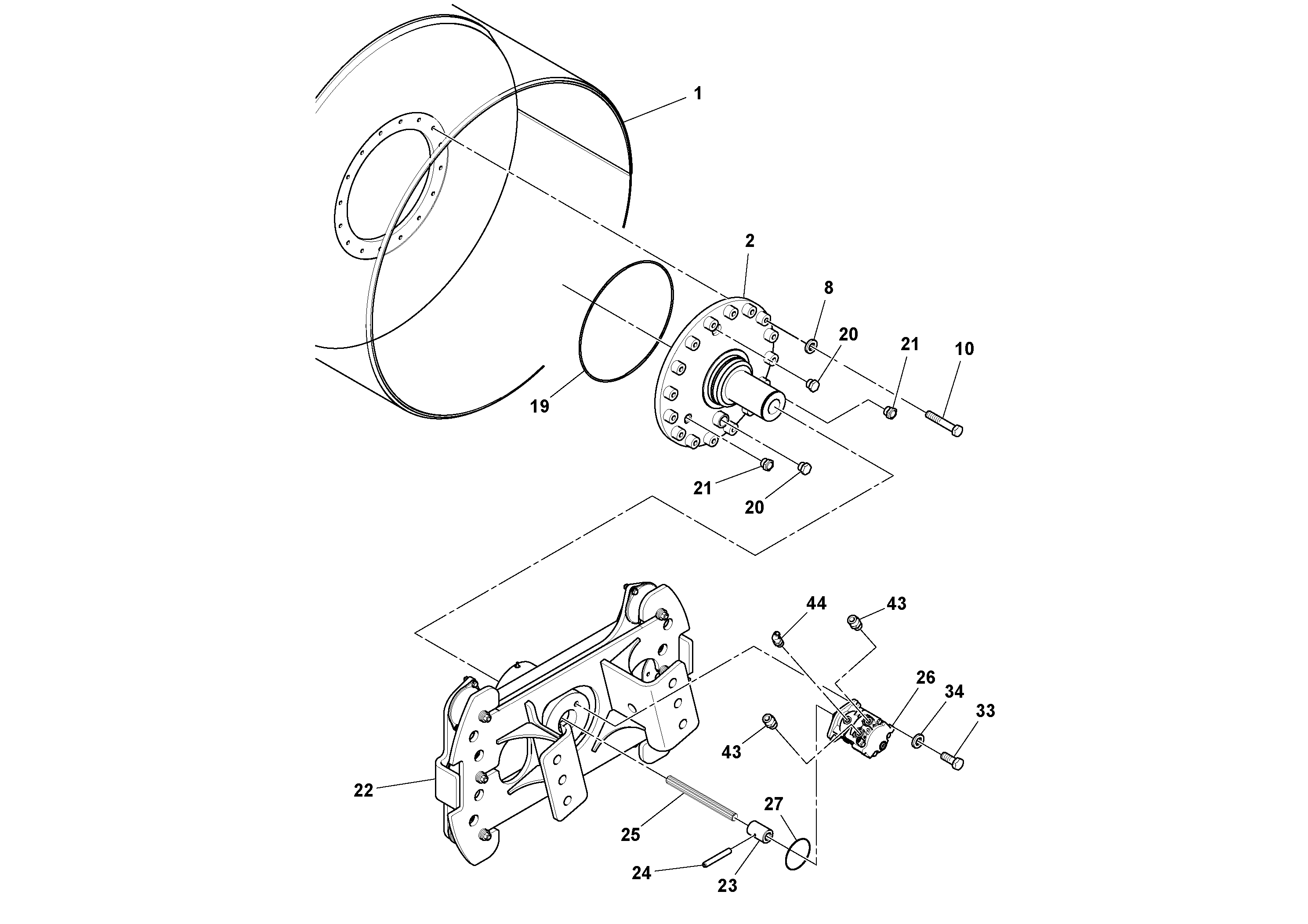 Opr Cylinder RM46709200 VOLVO