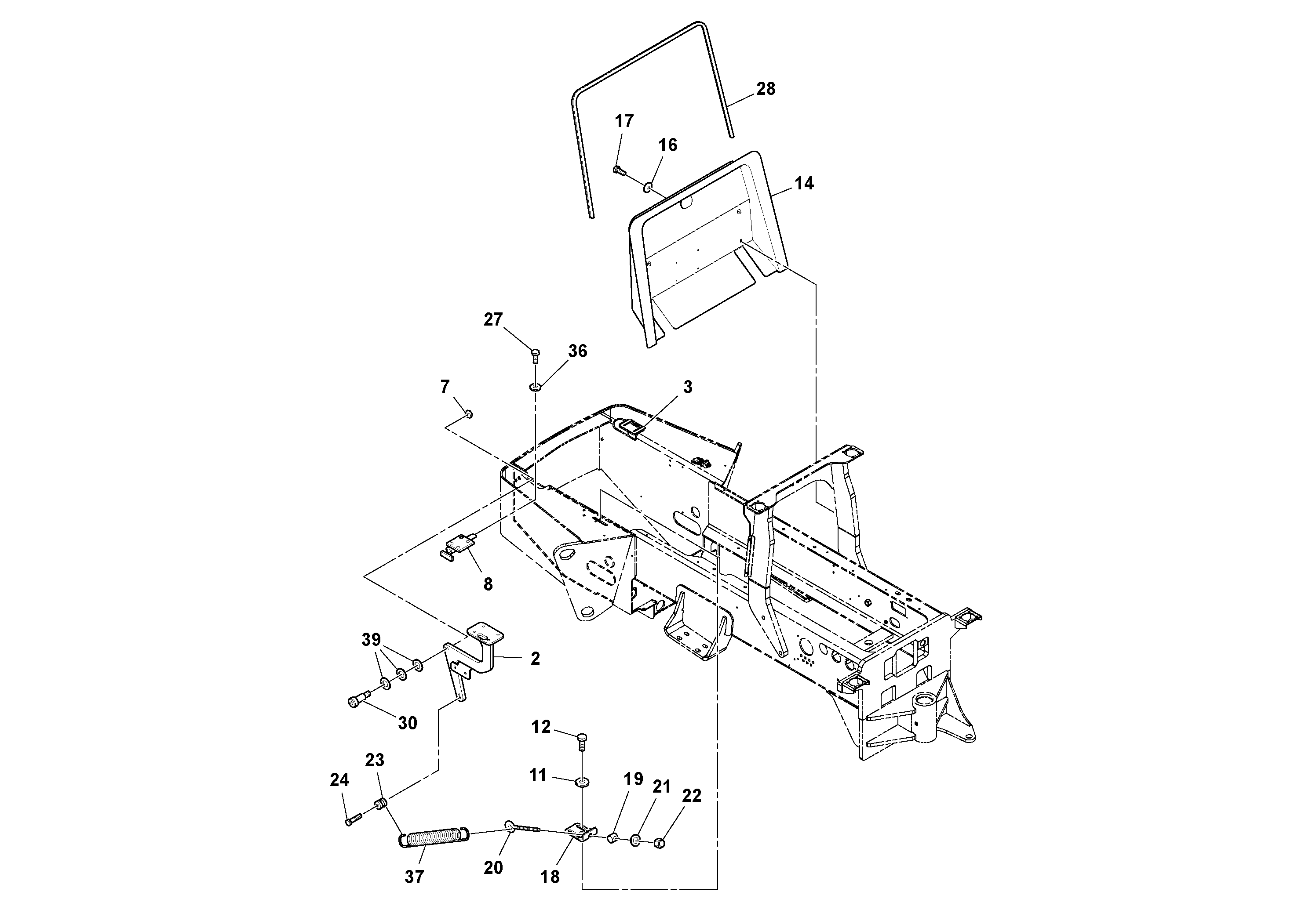 Cabin roof RM13185889 VOLVO